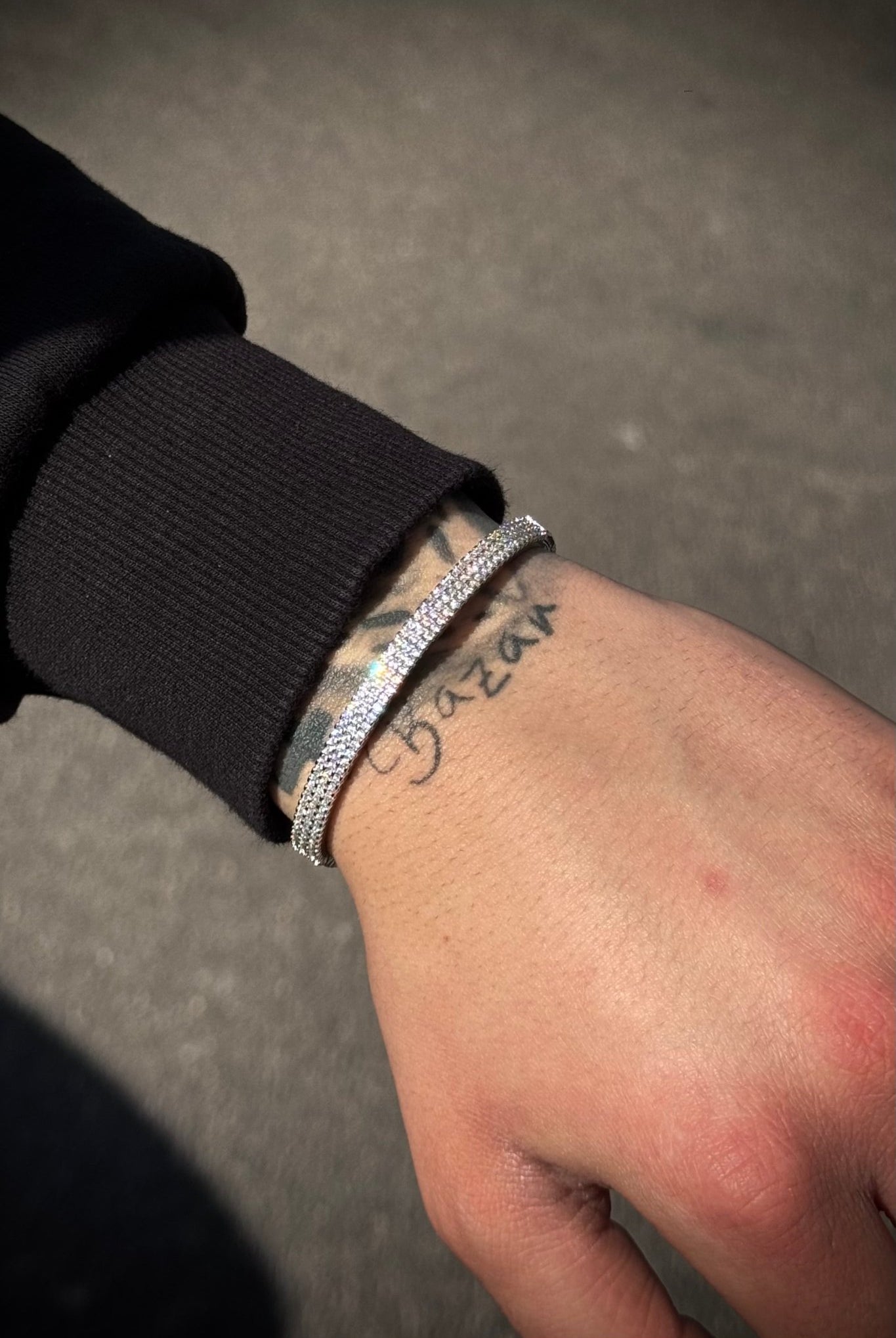 Bracciale ' band pavè ' - OFMND