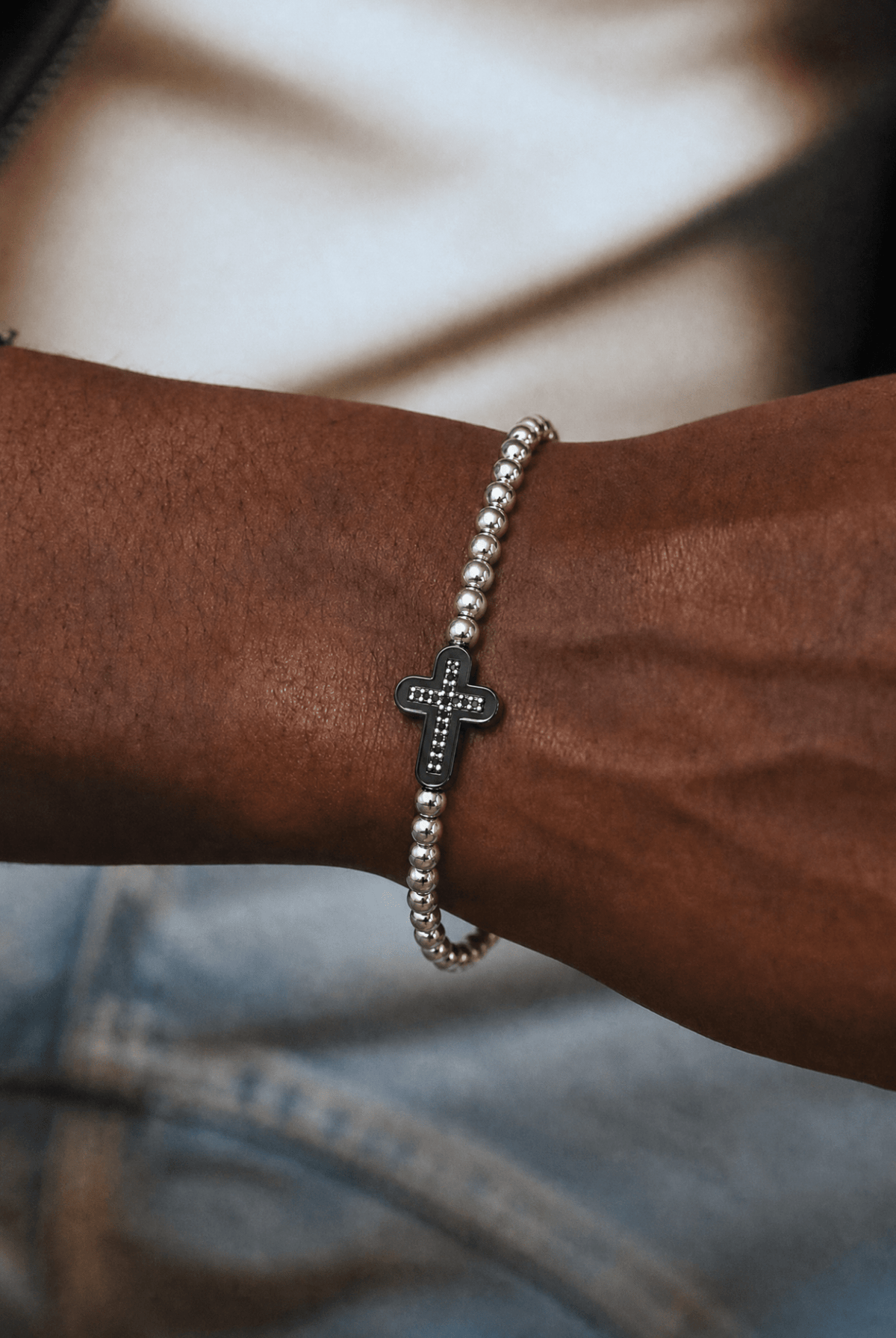 Bracciale bold cross - OFMND