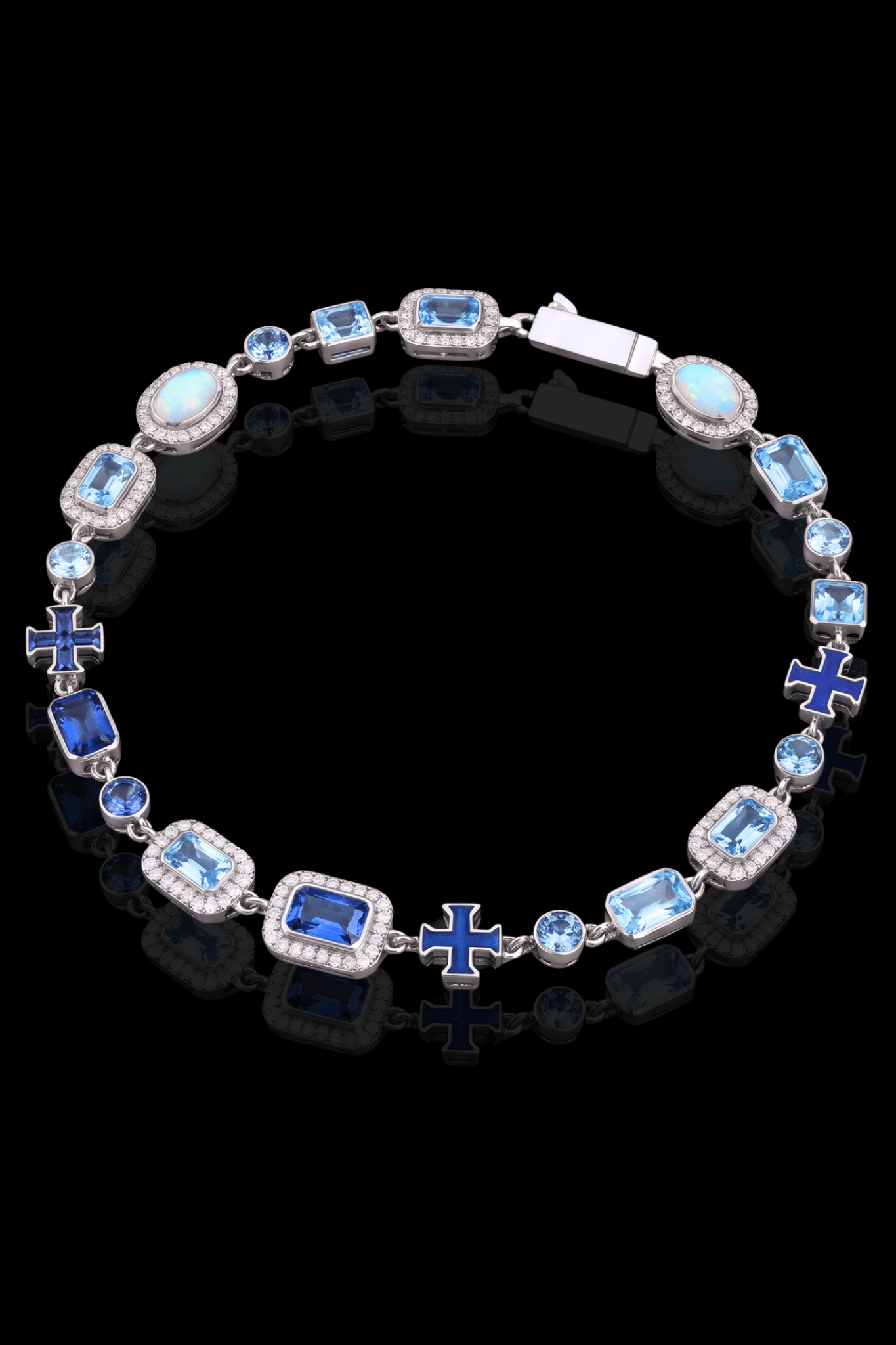 Bracciale gemstone blu - OFMND