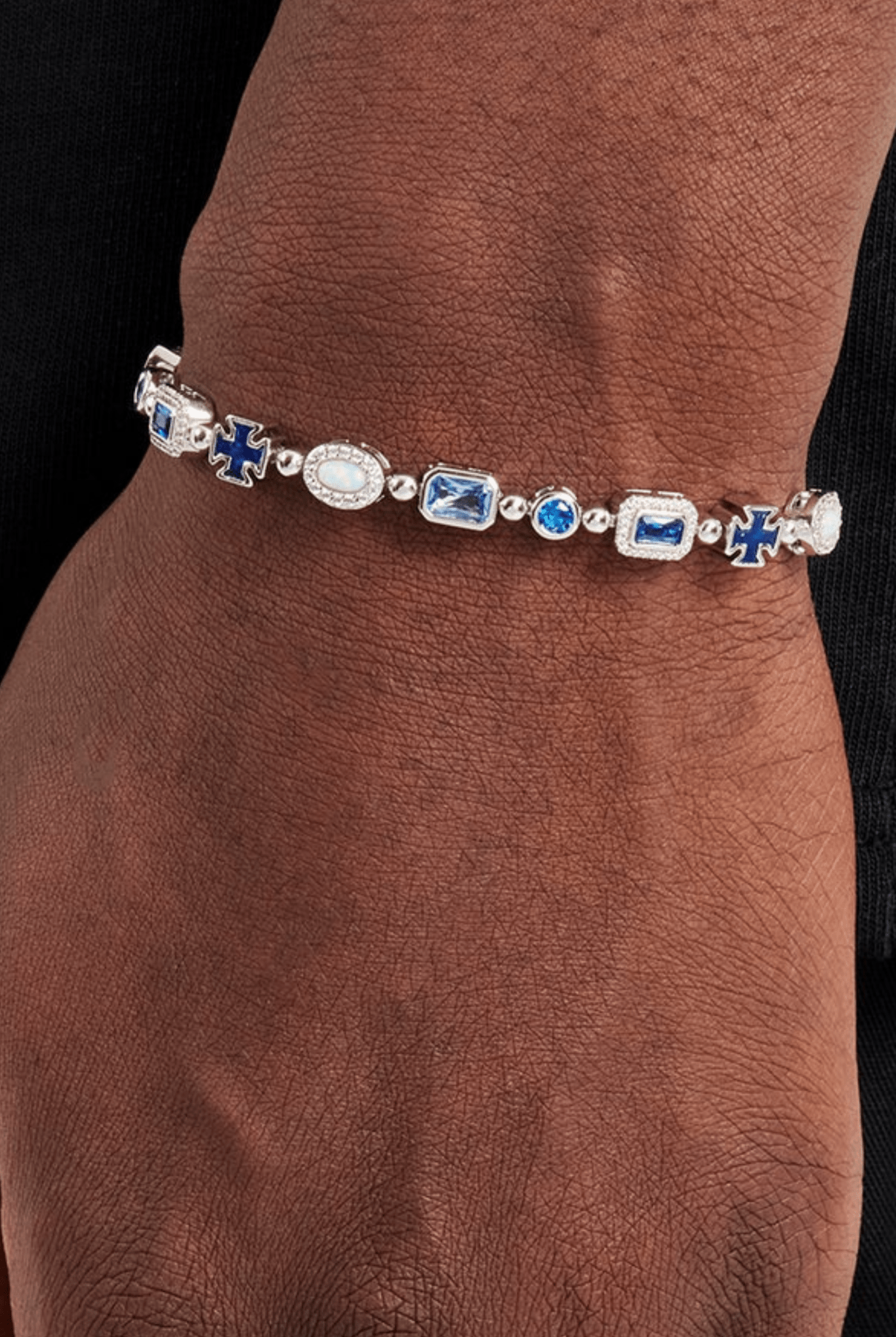 Bracciale gemstone blu - OFMND