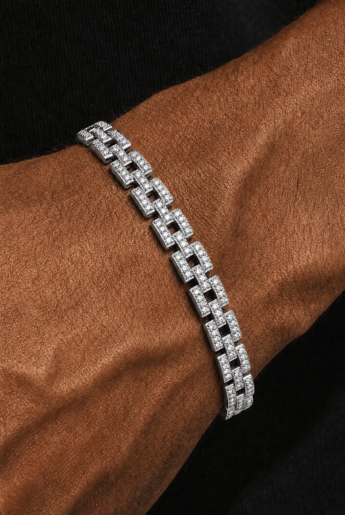 Bracciale imperial pavè - OFMND