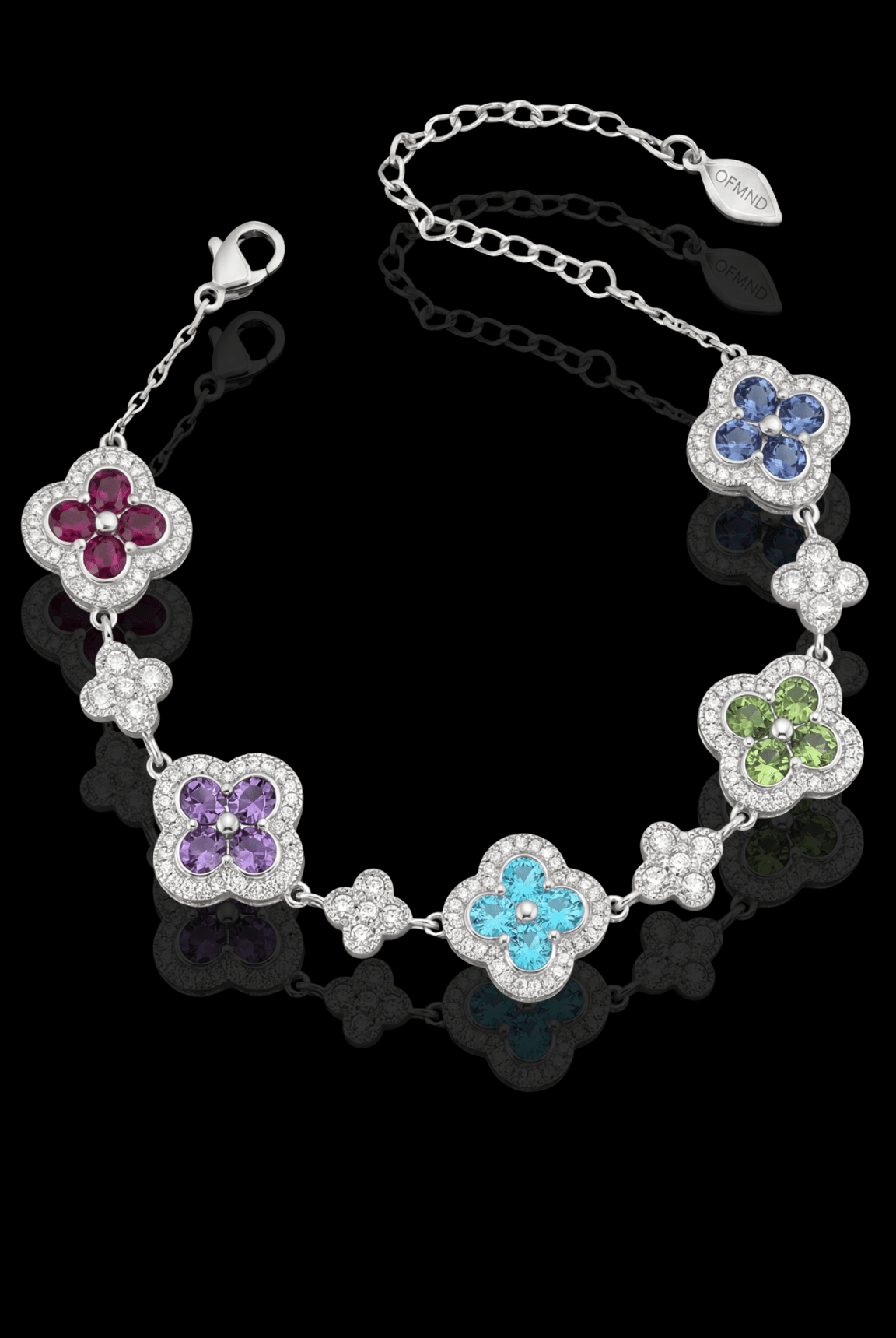 Bracciale infinity clover - OFMND