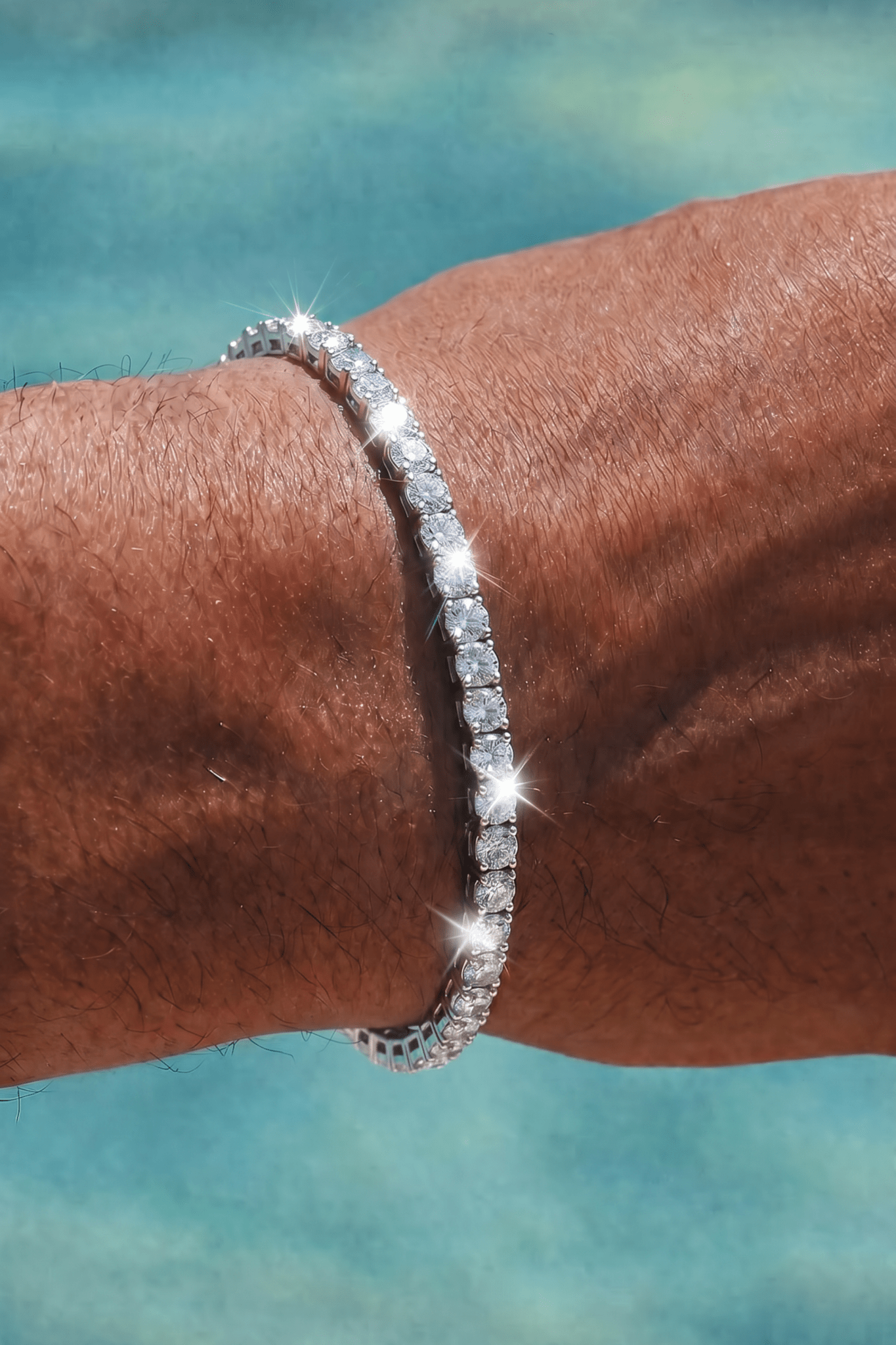 Bracciale tennis moissanite - OFMND
