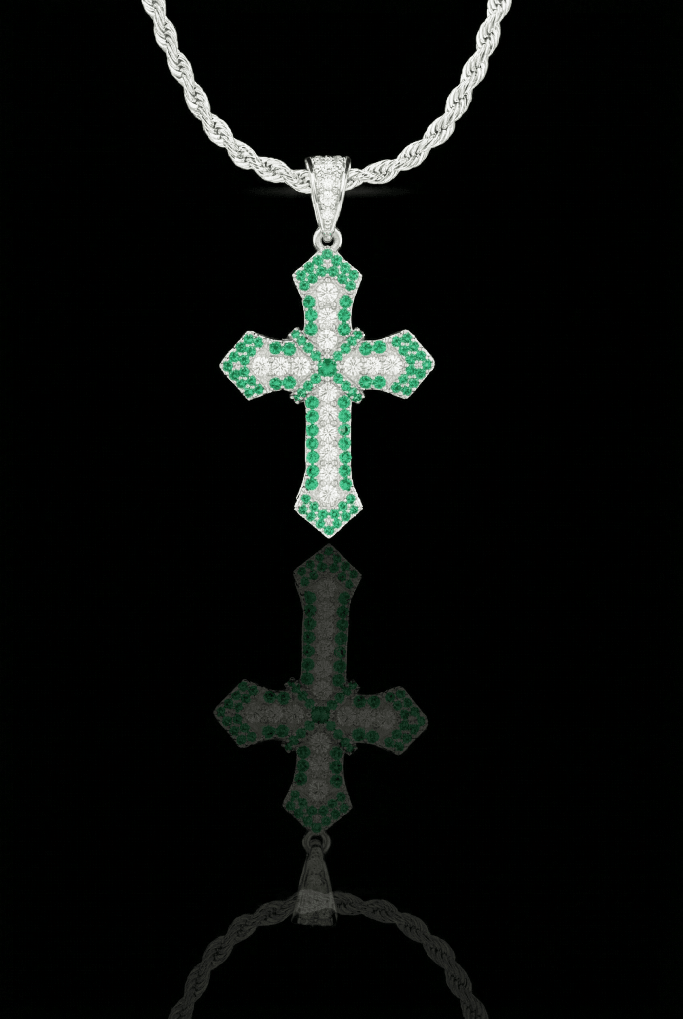 Collana double pavè - OFMND