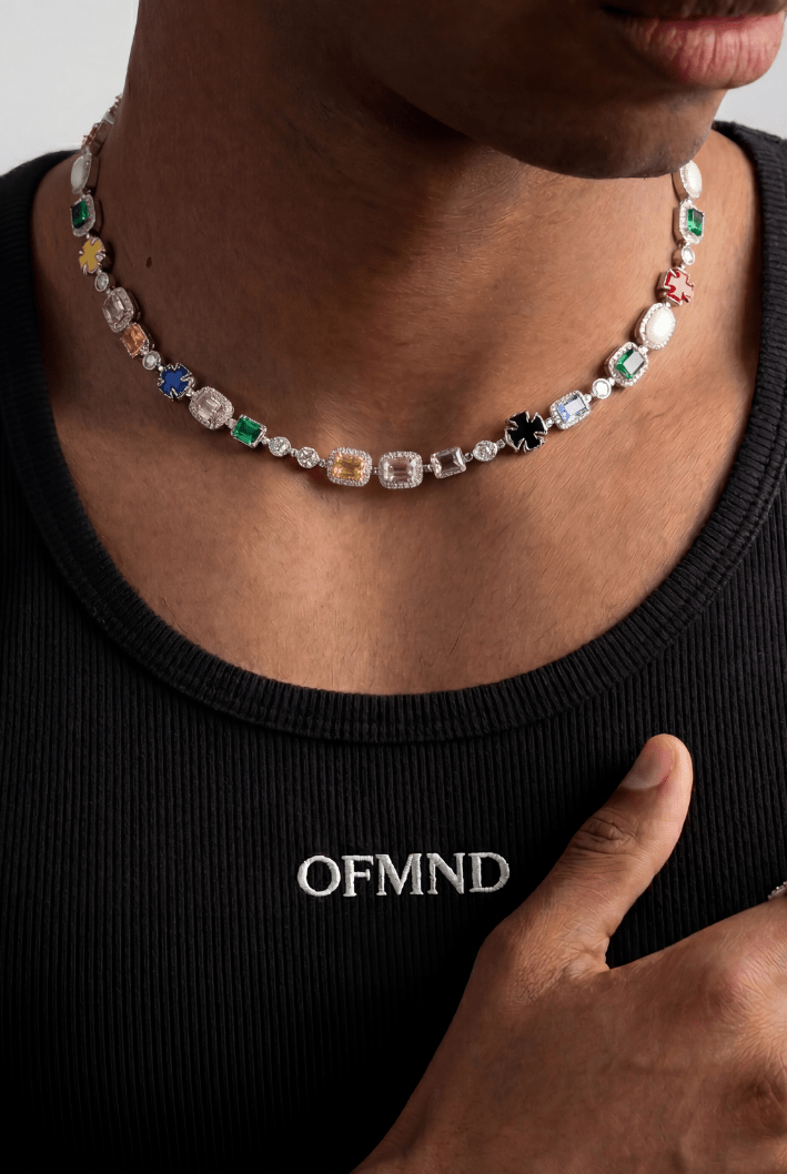 Collana gemstone rainbow - OFMND