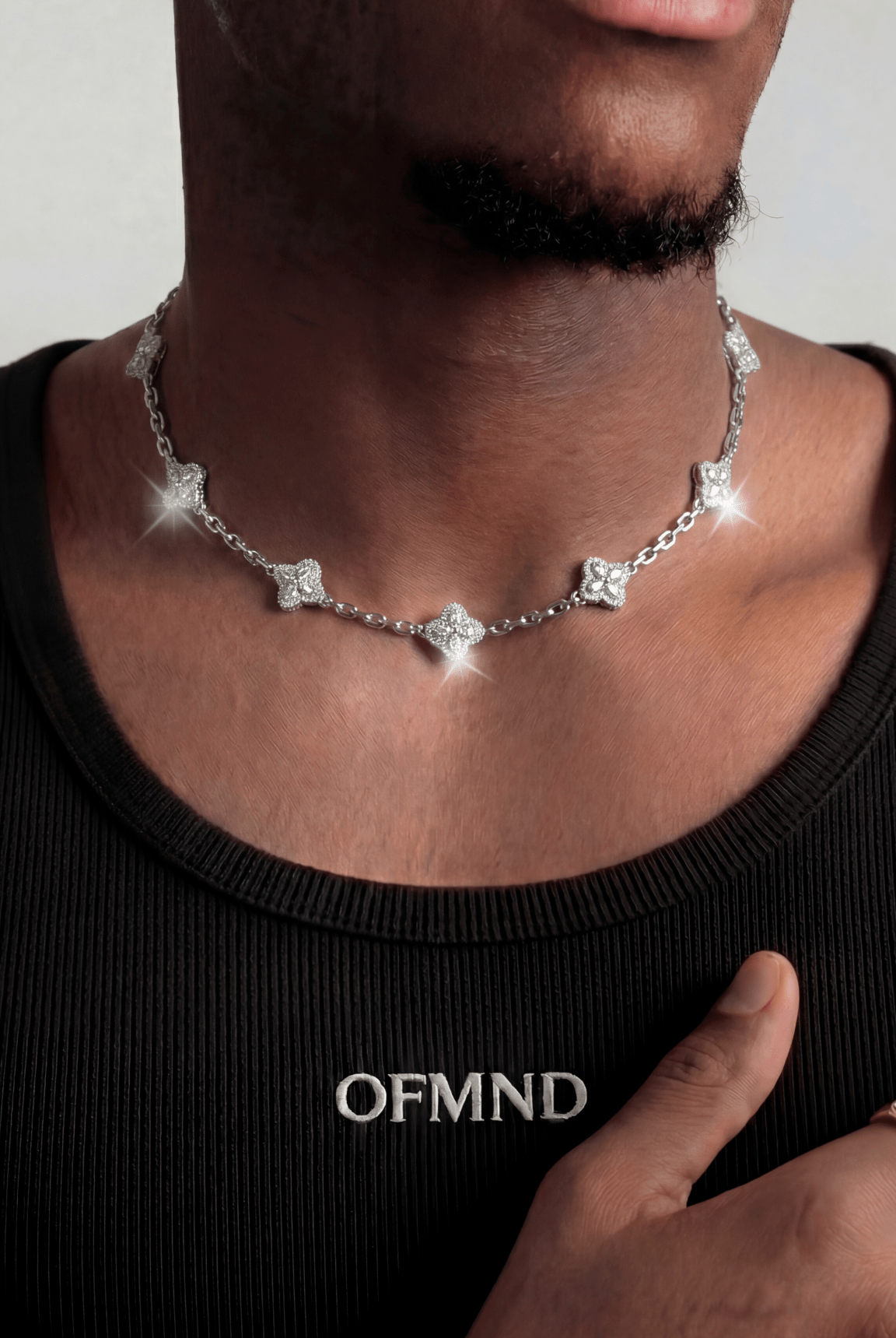Collana infinity clover - OFMND