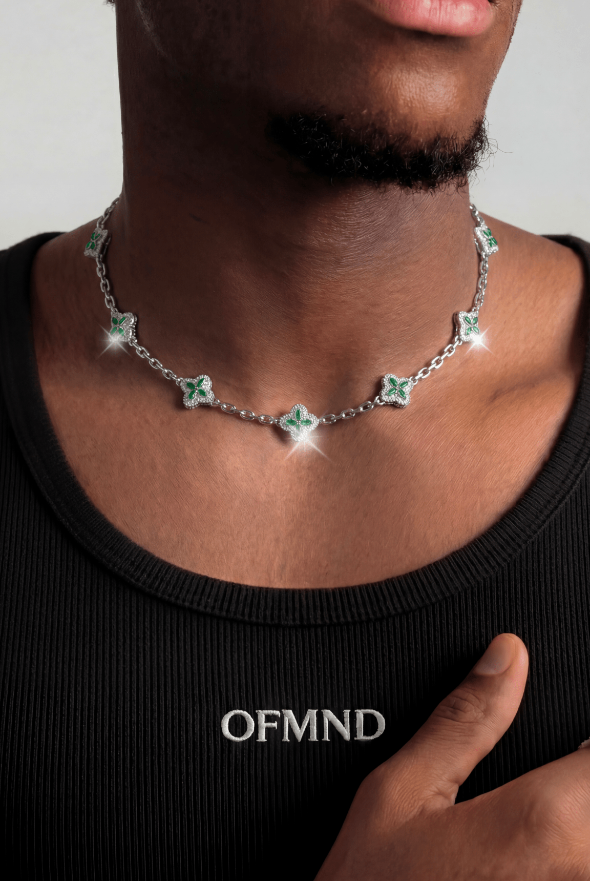 Collana infinity clover - OFMND