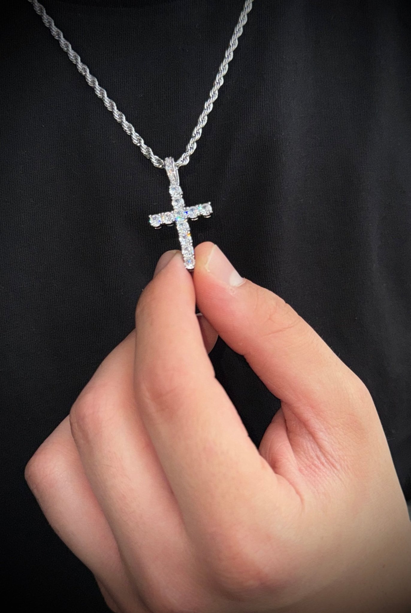 Collana luxury cross - OFMND