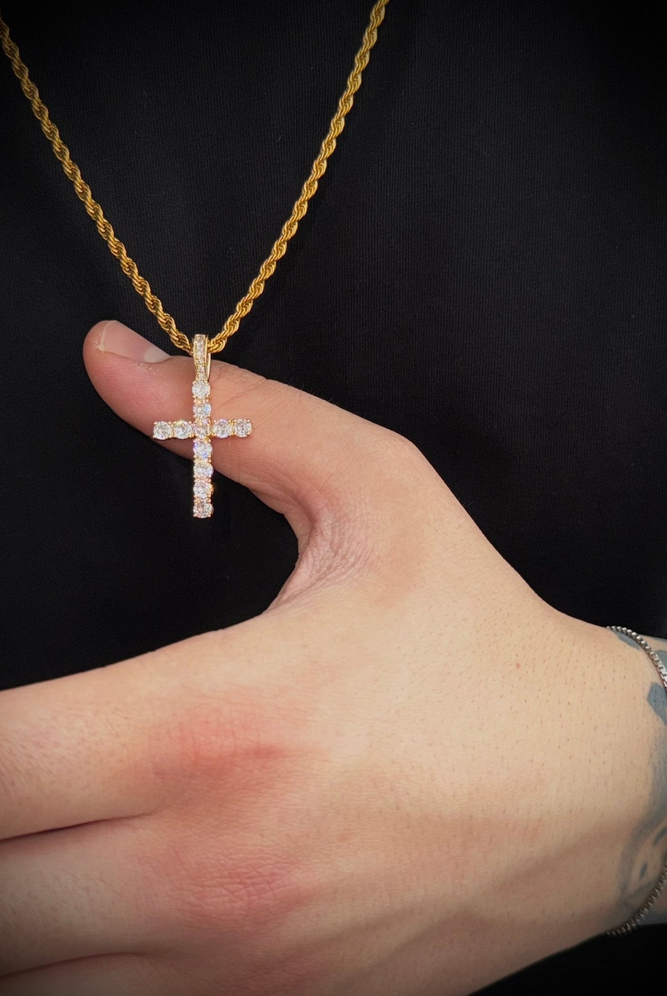 Collana luxury cross - OFMND
