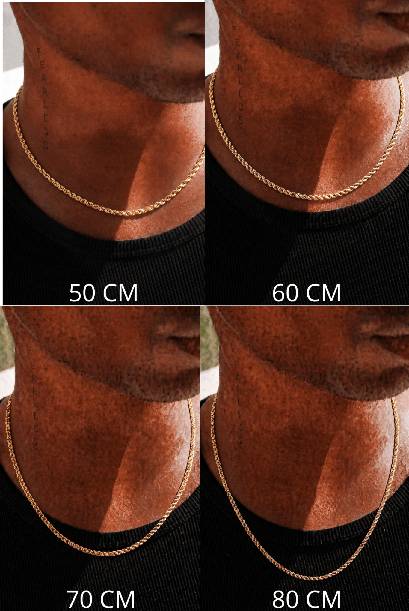 Collana rope 4mm - OFMND