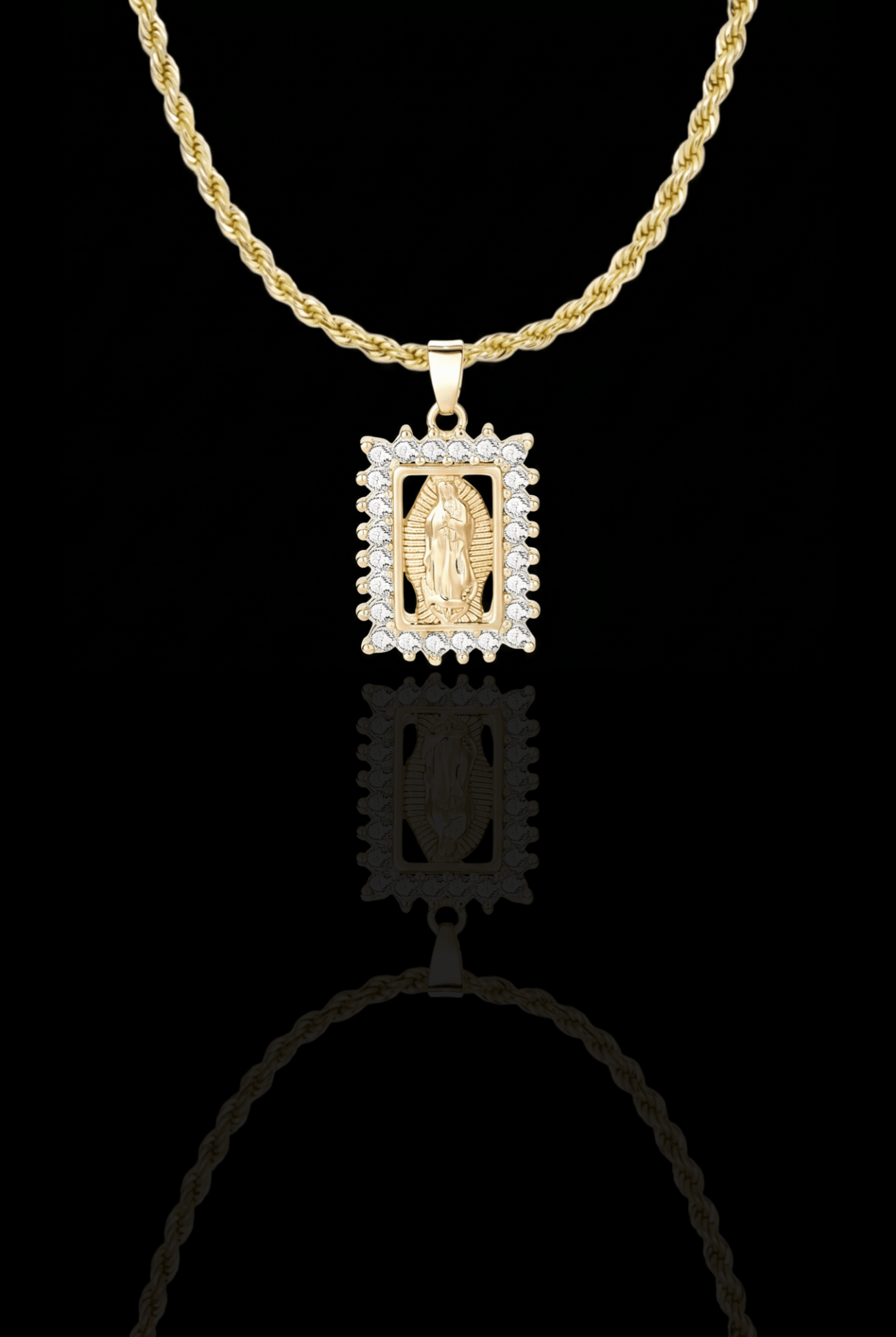 Collana squared guadalupe - OFMND