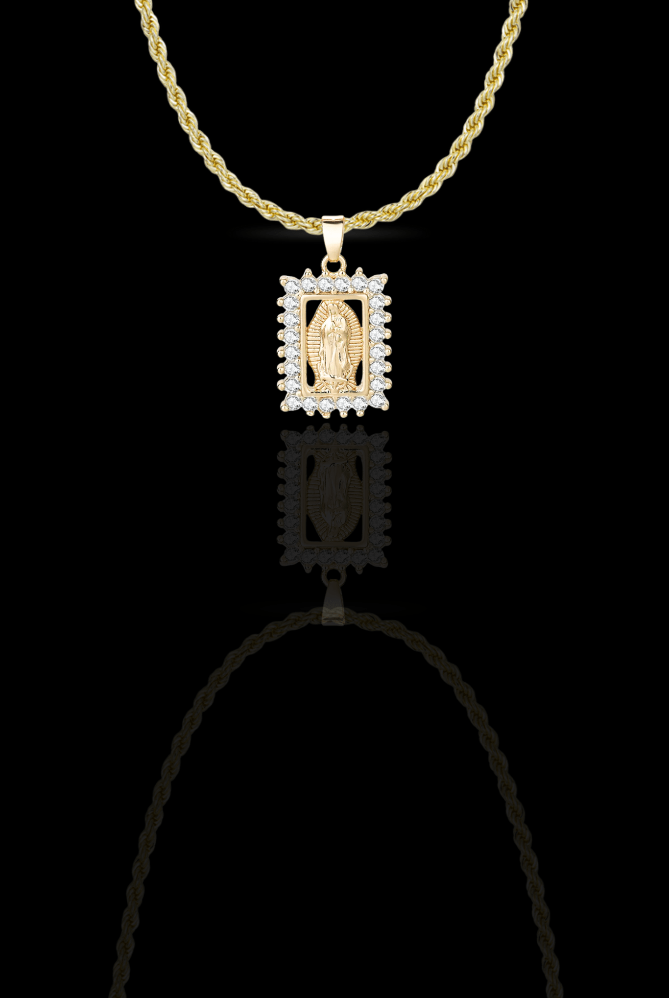 Collana squared guadalupe - OFMND