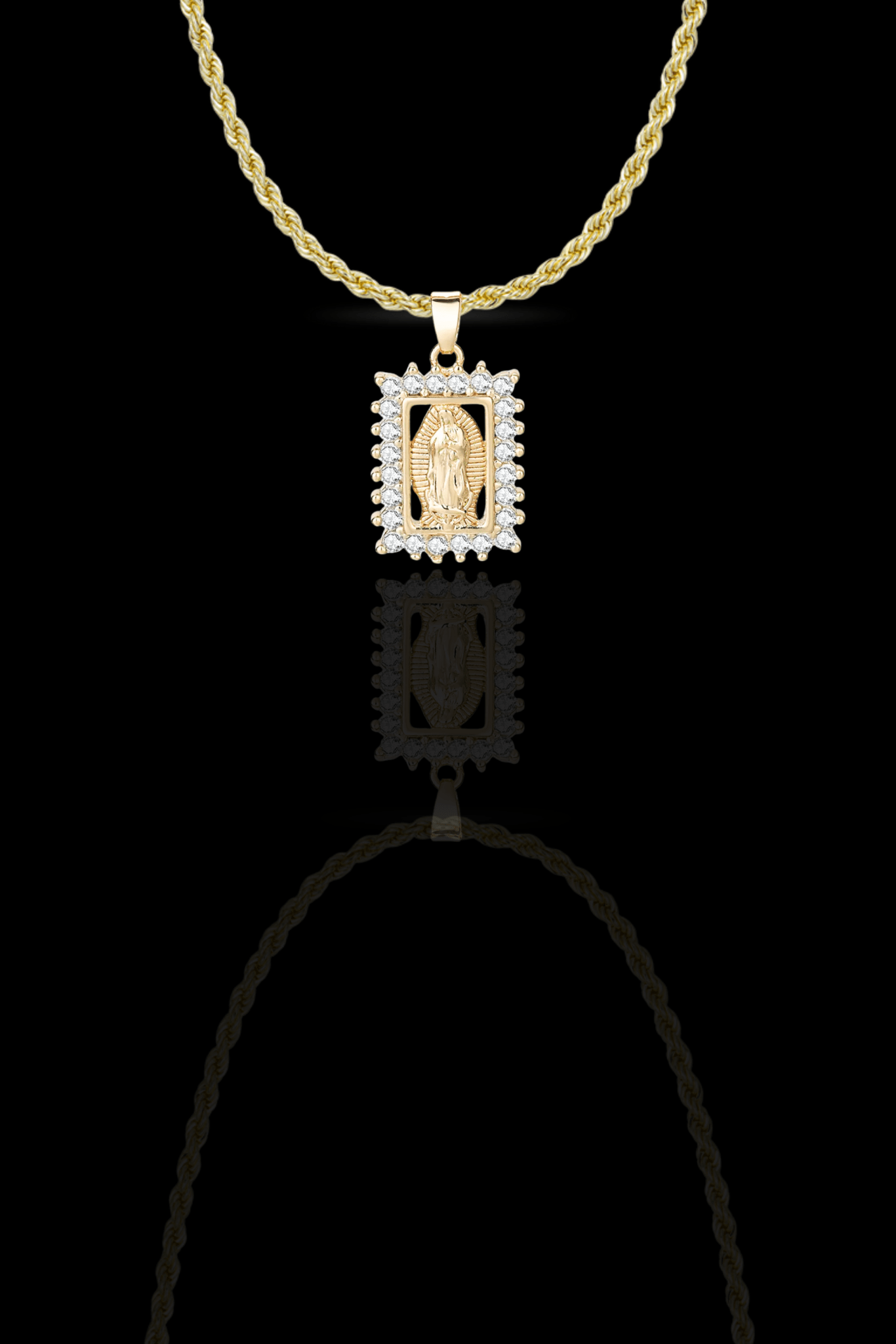 Collana squared guadalupe - OFMND