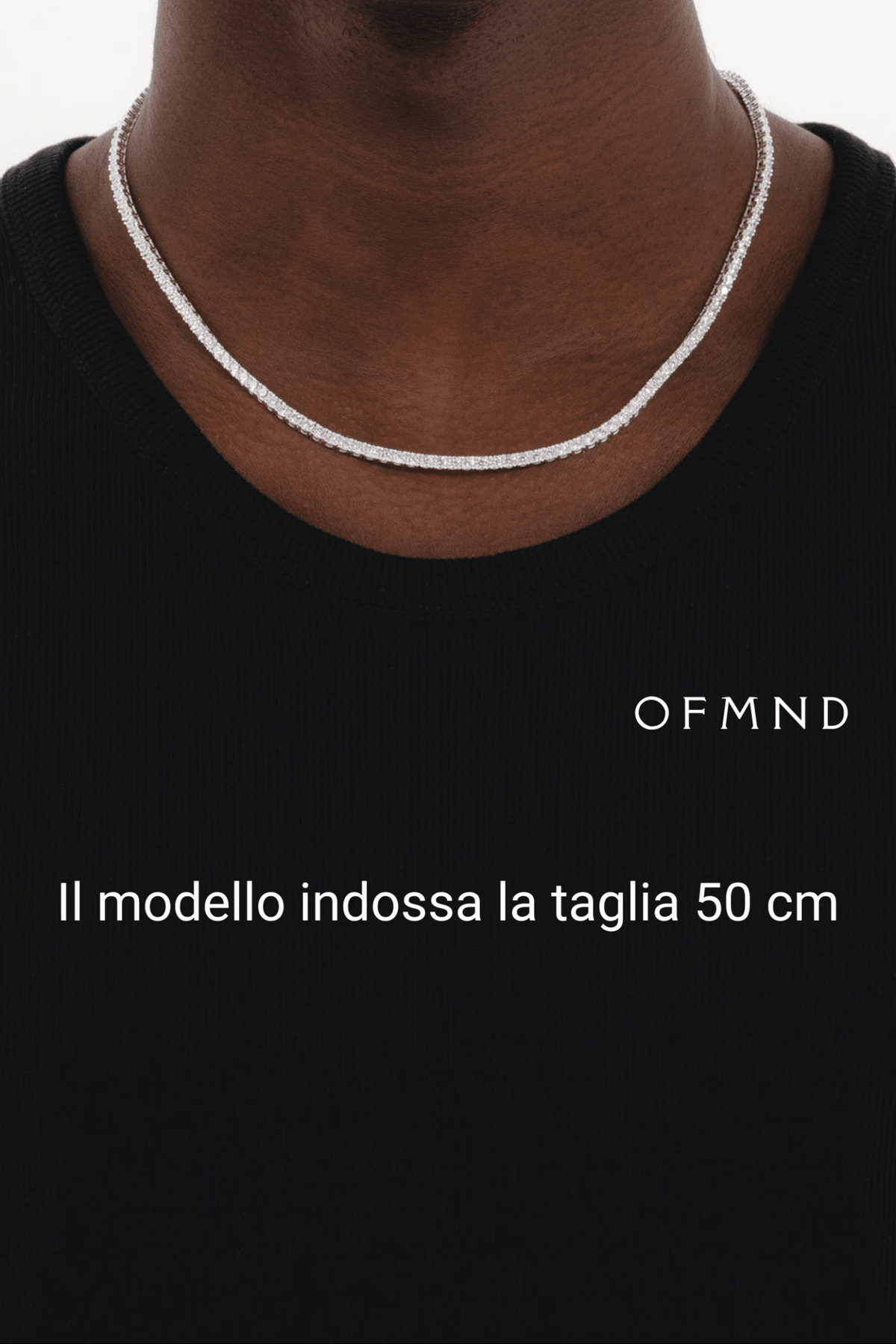 Collana tennis luxury 3mm - OFMND