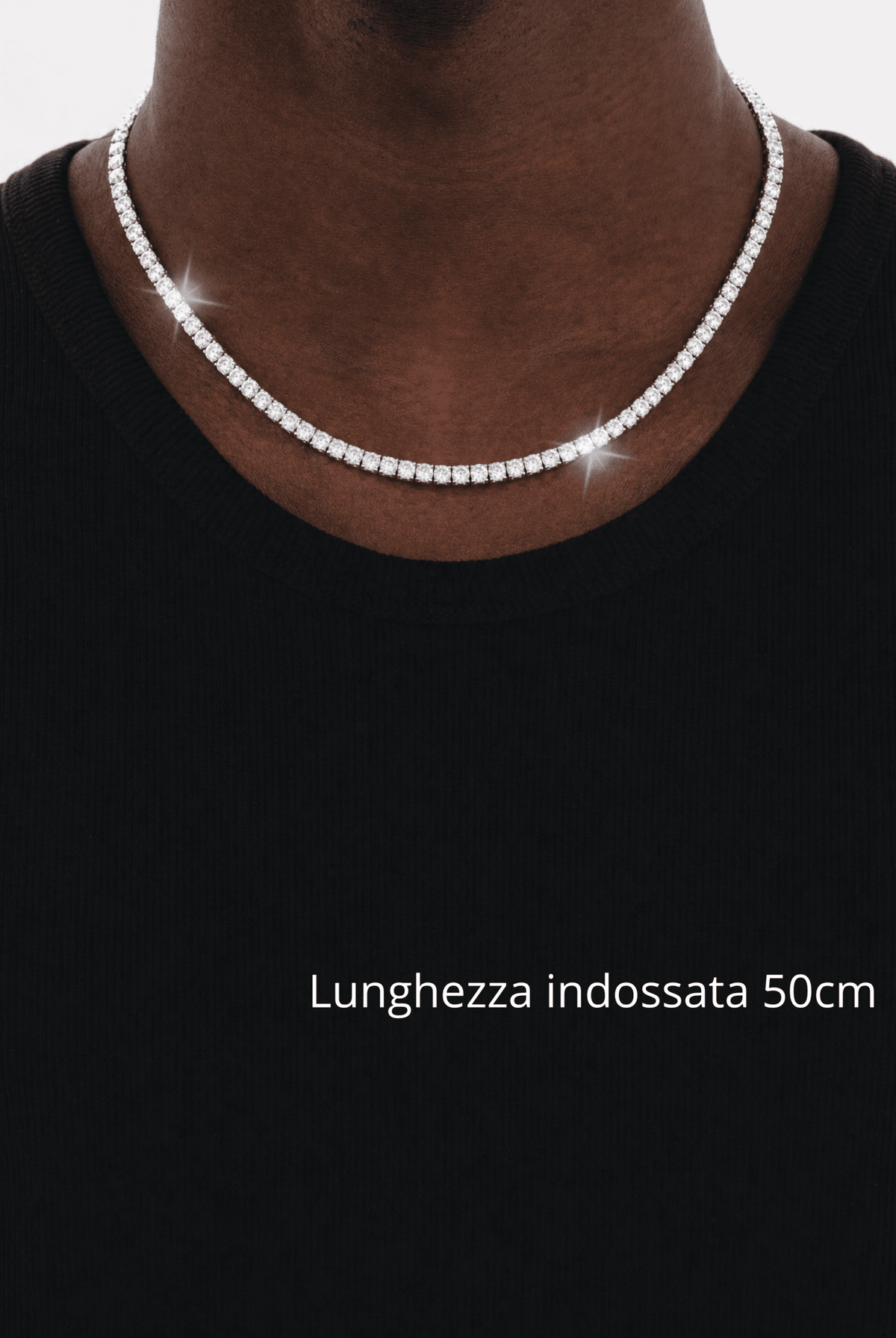 Collana tennis luxury 4mm - OFMND