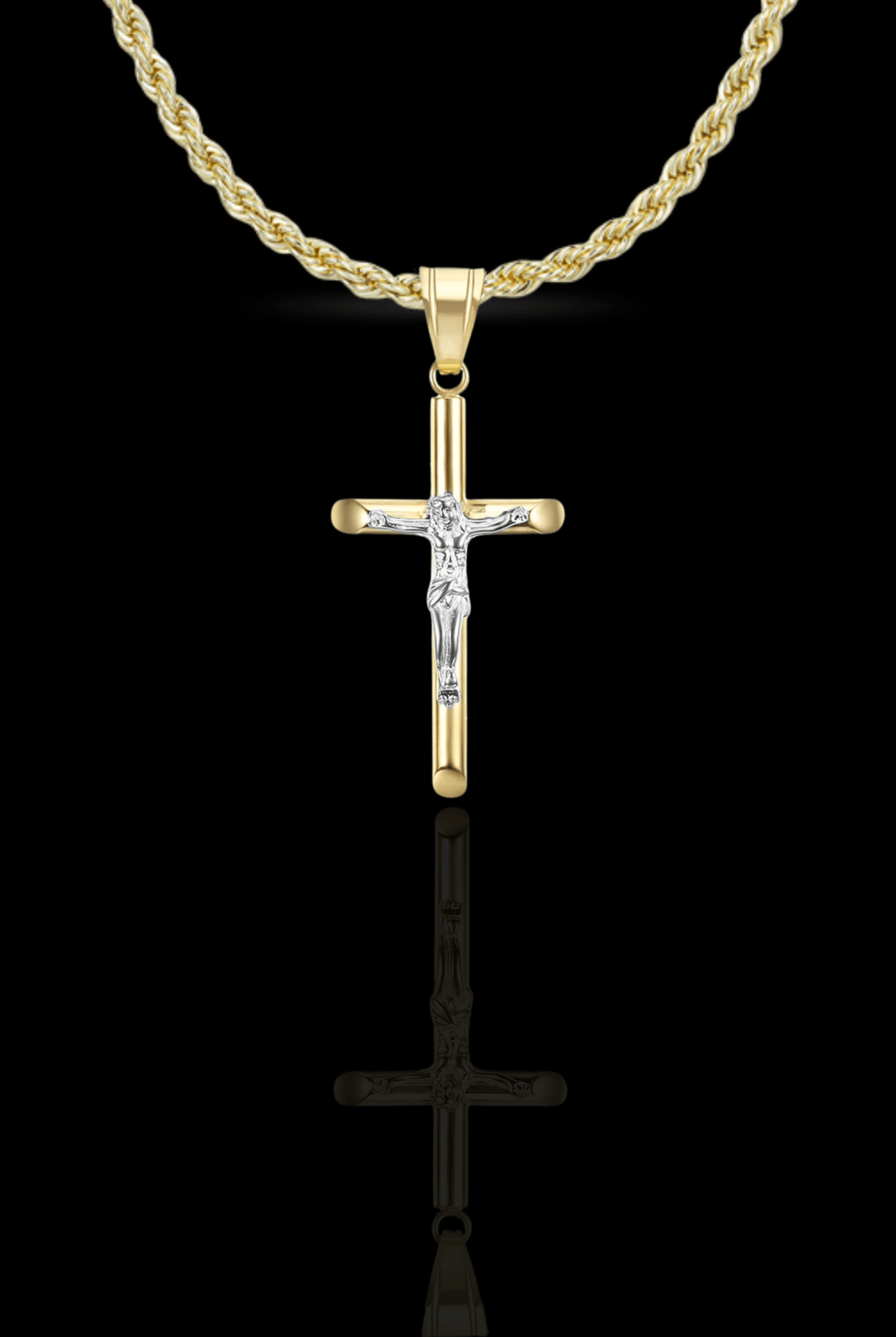 Crocifisso bicolore - OFMND