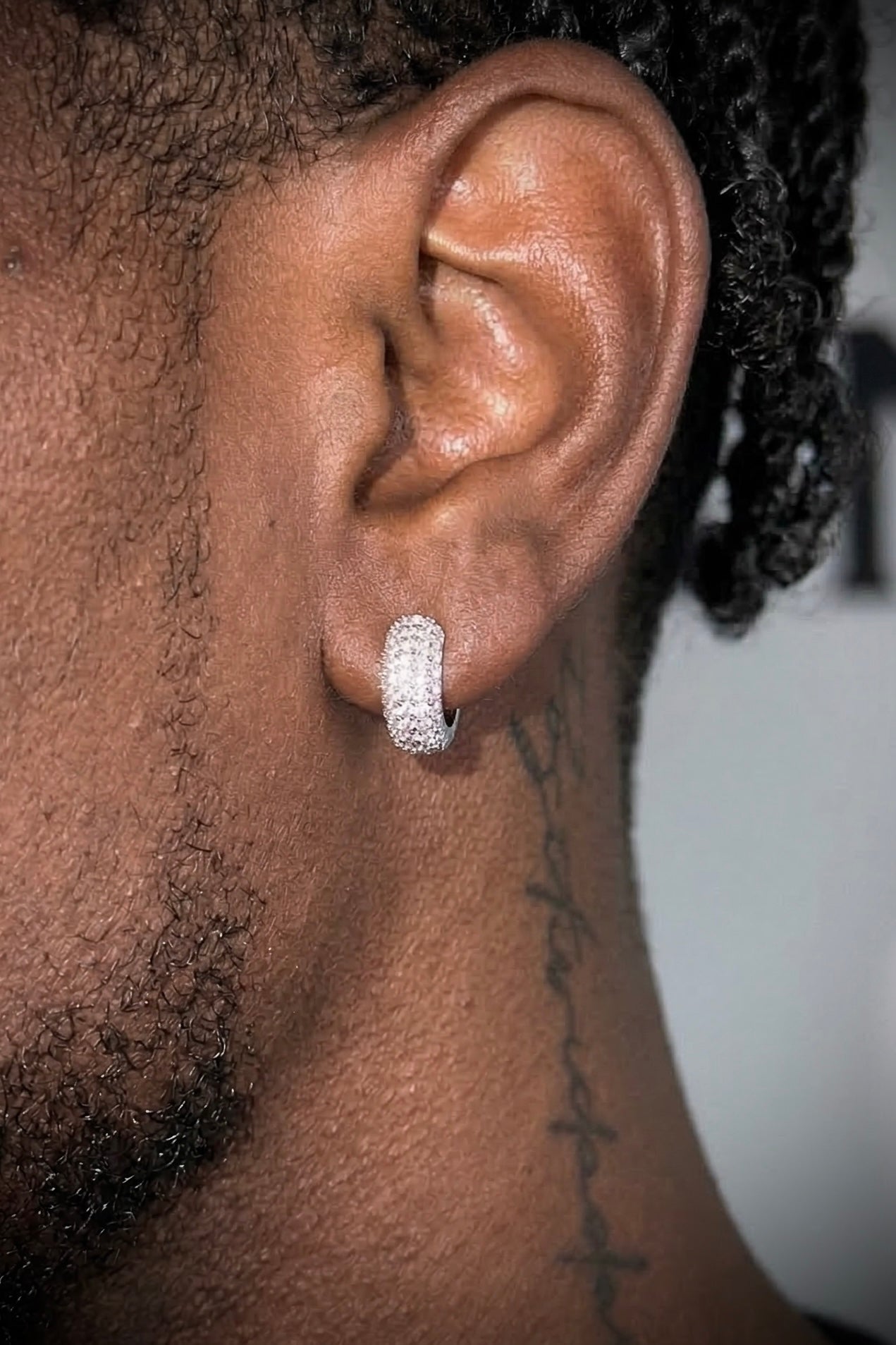 Orecchini ' full pavè ' - OFMND