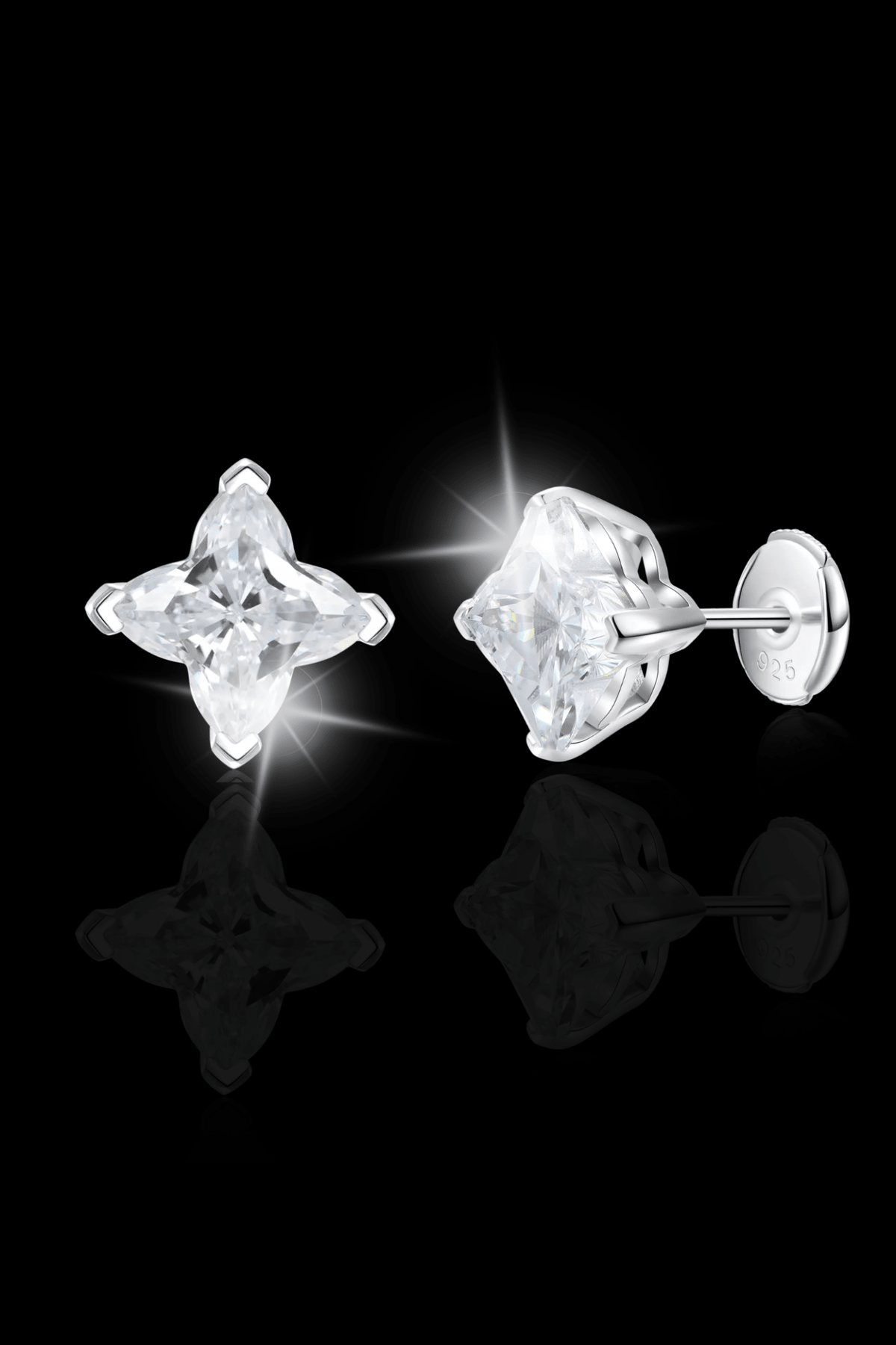 Orecchini star diamond - OFMND