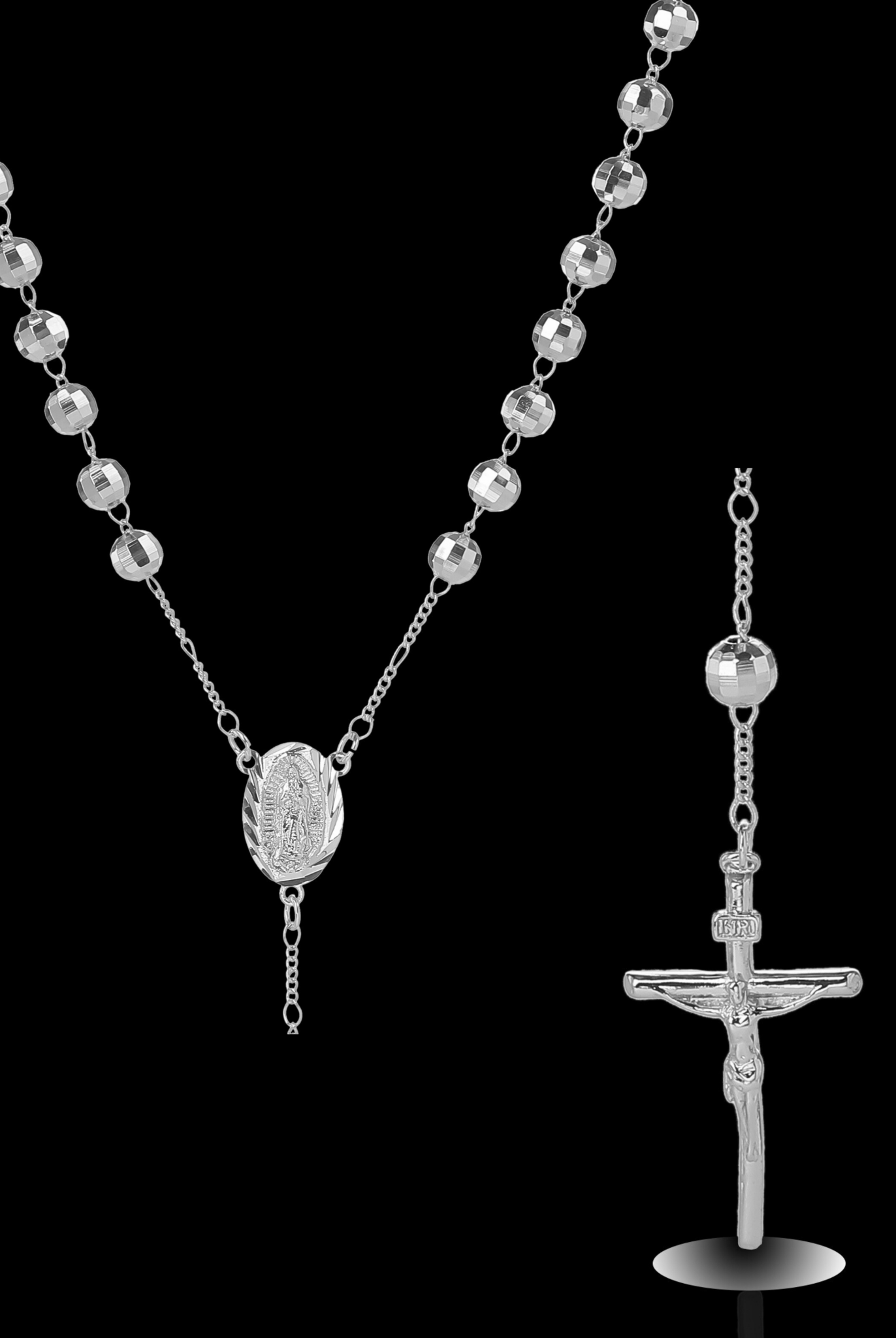 Rosario diamantato 6mm - OFMND