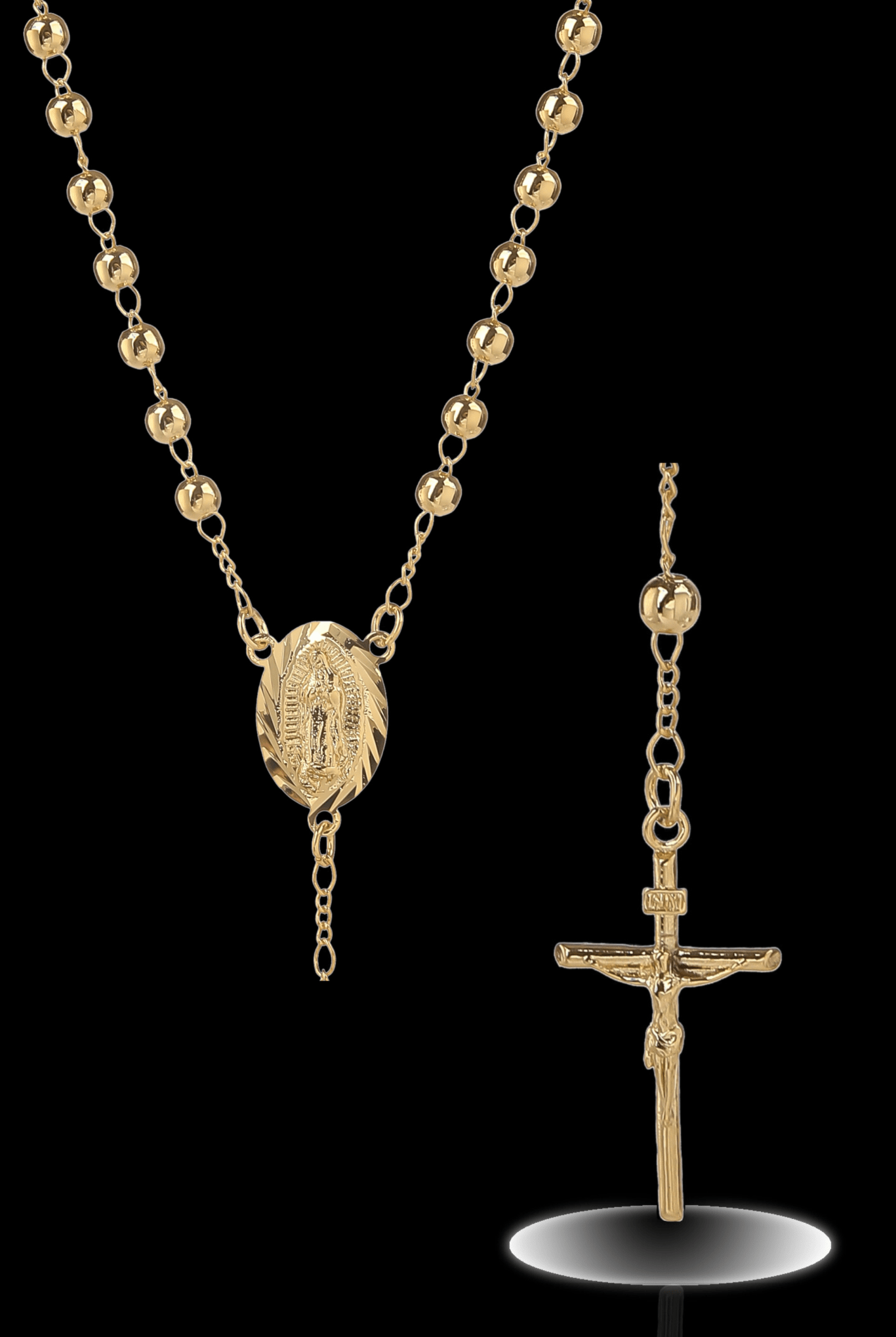 Rosario liscio 4mm - OFMND