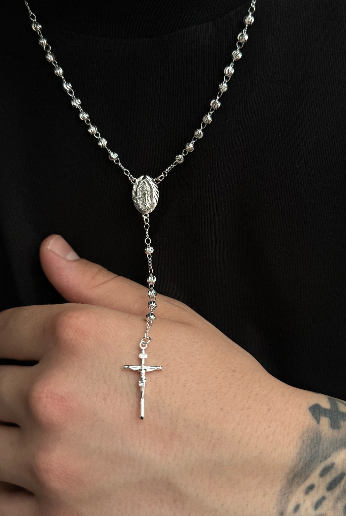 Rosario sfaccettato 4mm - OFMND