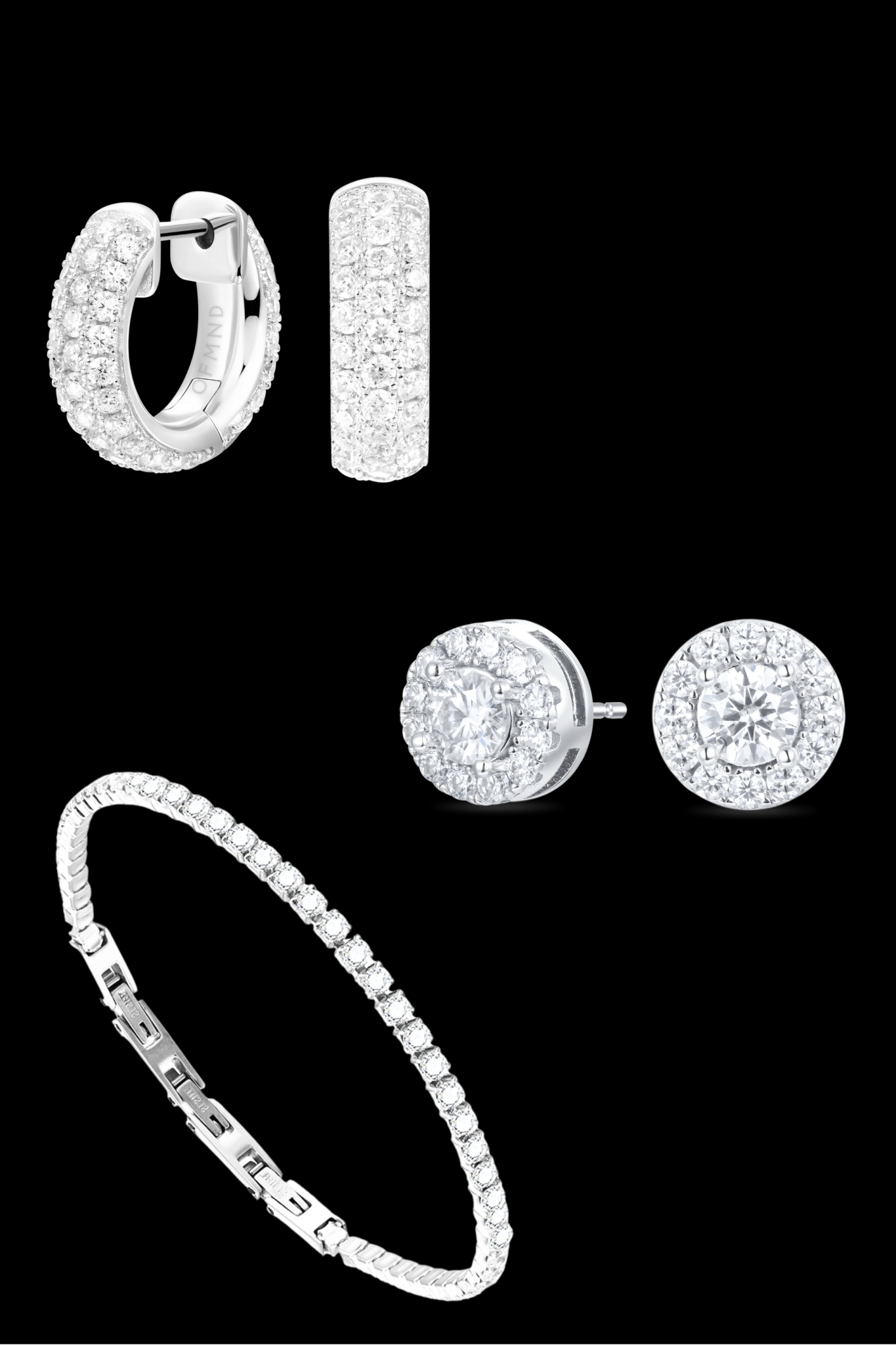 SET FULL PAVE' + SPARKLING + TENNIS - OFMND