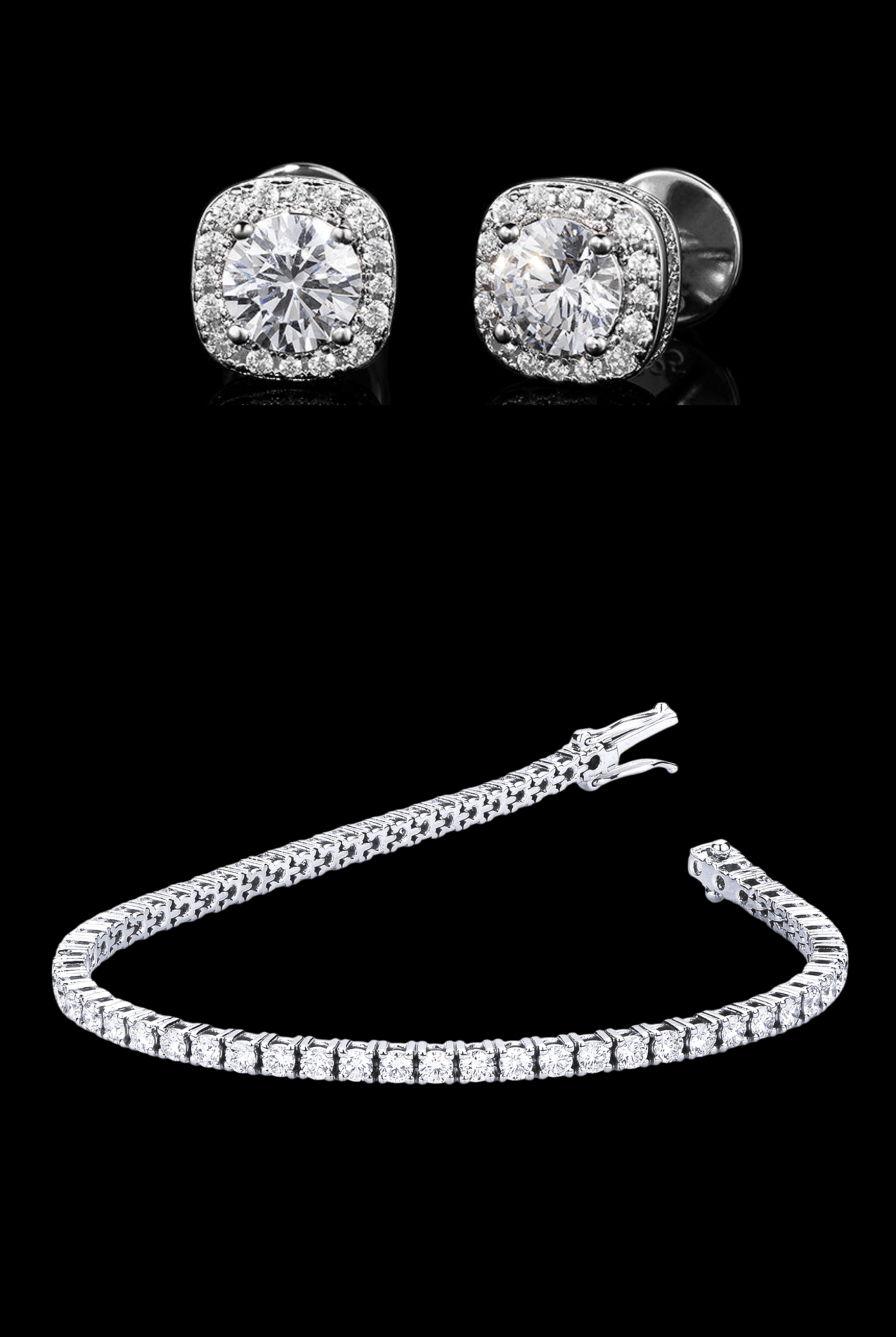 Tennis luxury + orecchini - OFMND