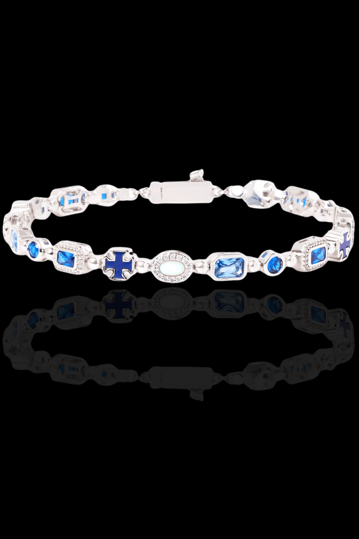 Bracciale gemstone blu - OFMND