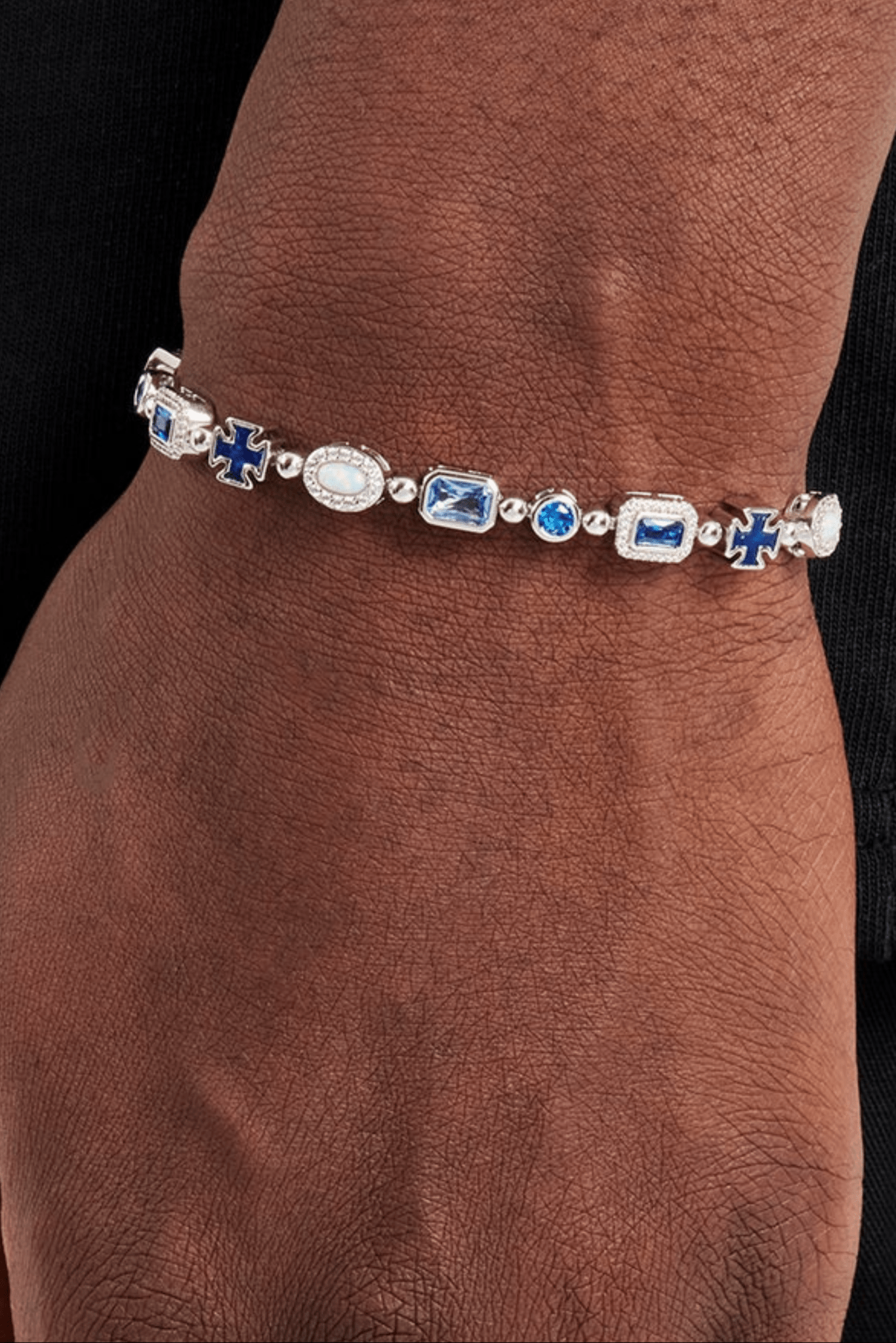 Bracciale gemstone blu - OFMND