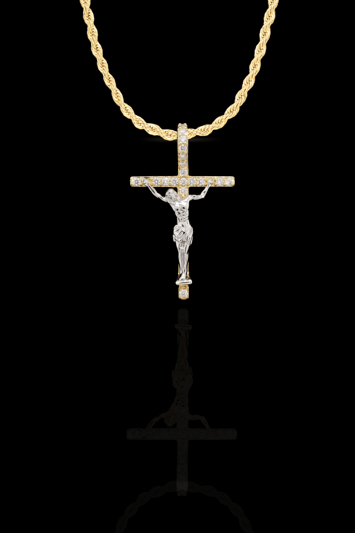 Collana crocifisso diamond - OFMND
