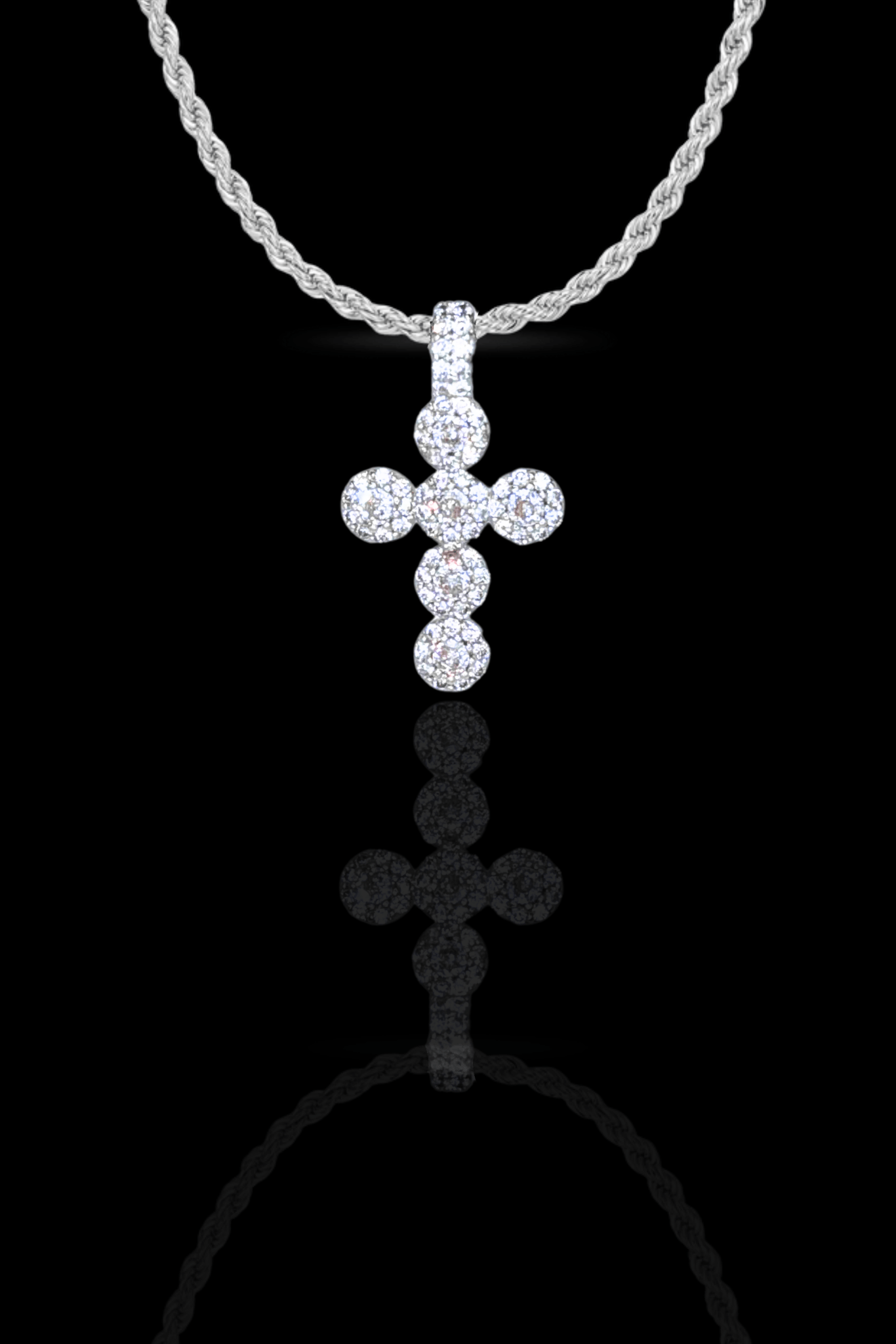 Collana 'cross sparkling ' - OFMND