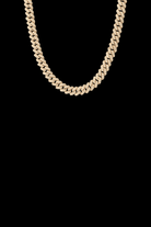 Collana cuban regolabile acciaio - OFMND