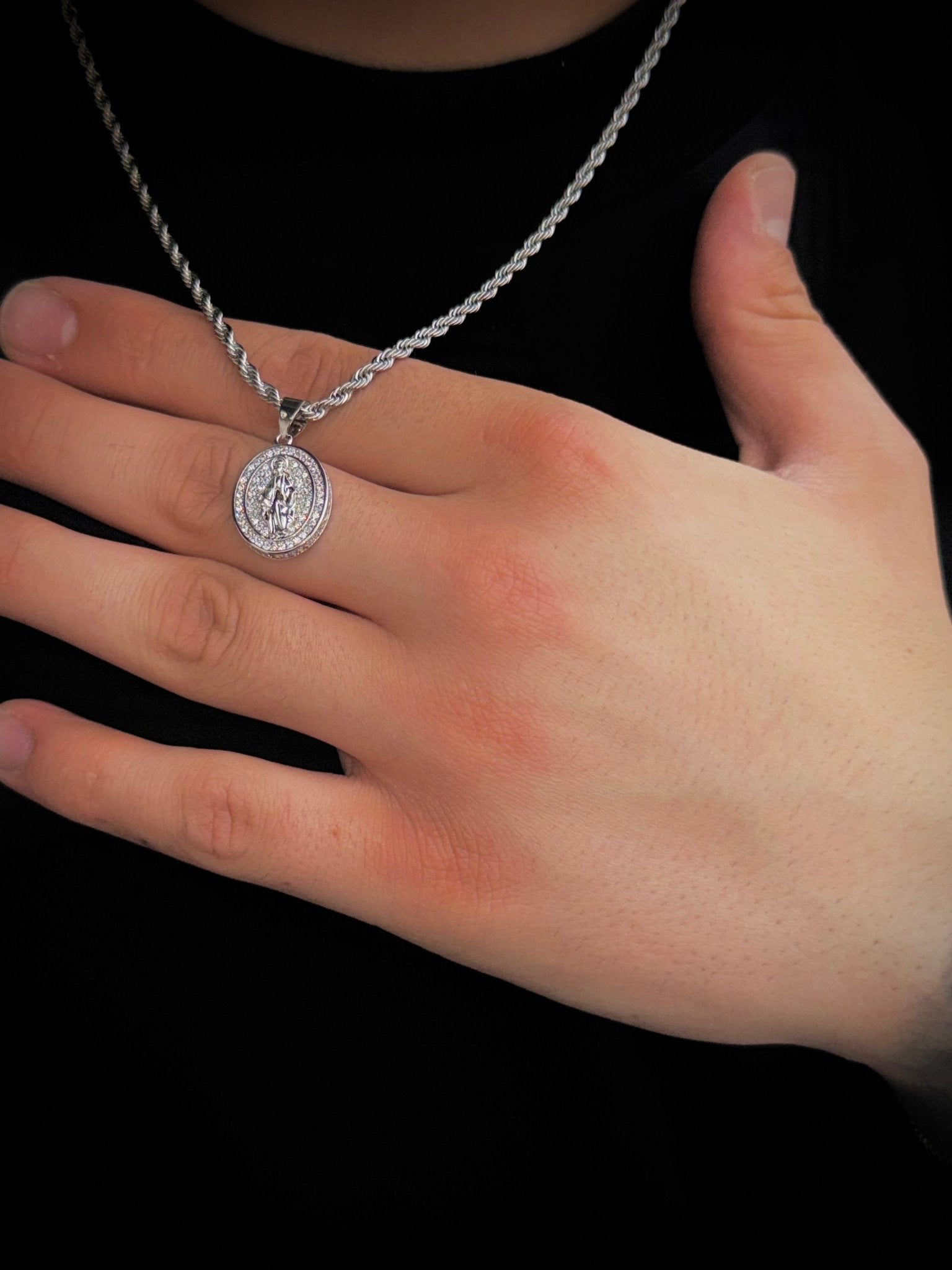 Collana 'diamond guadalupe’ - OFMND