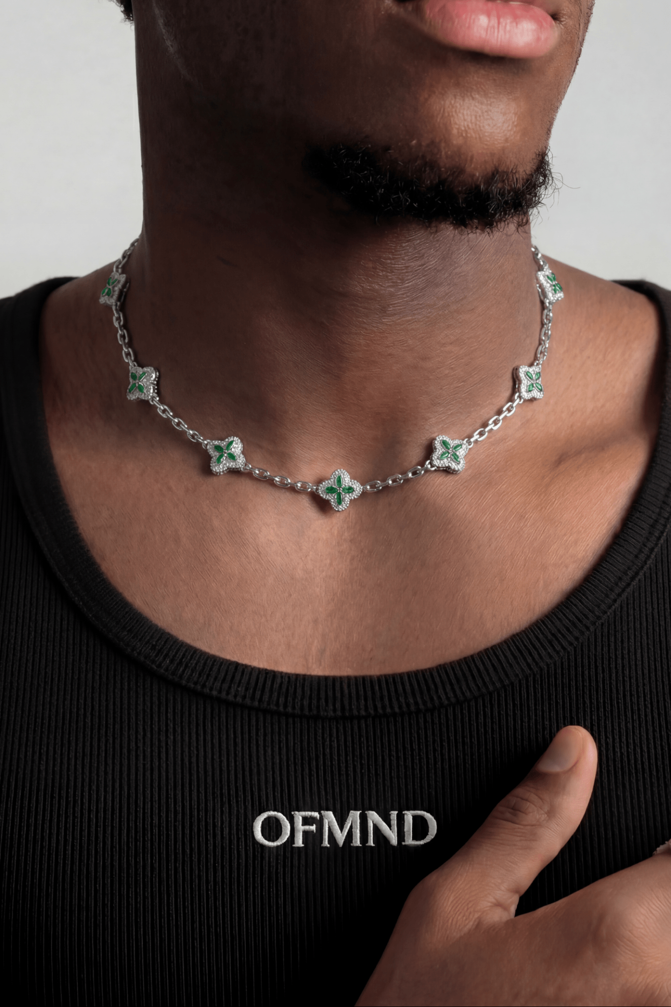 Collana infinity clover - OFMND
