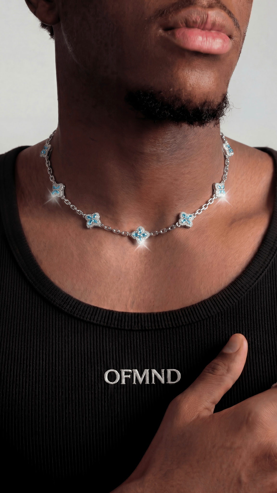 Collana infinity clover - OFMND