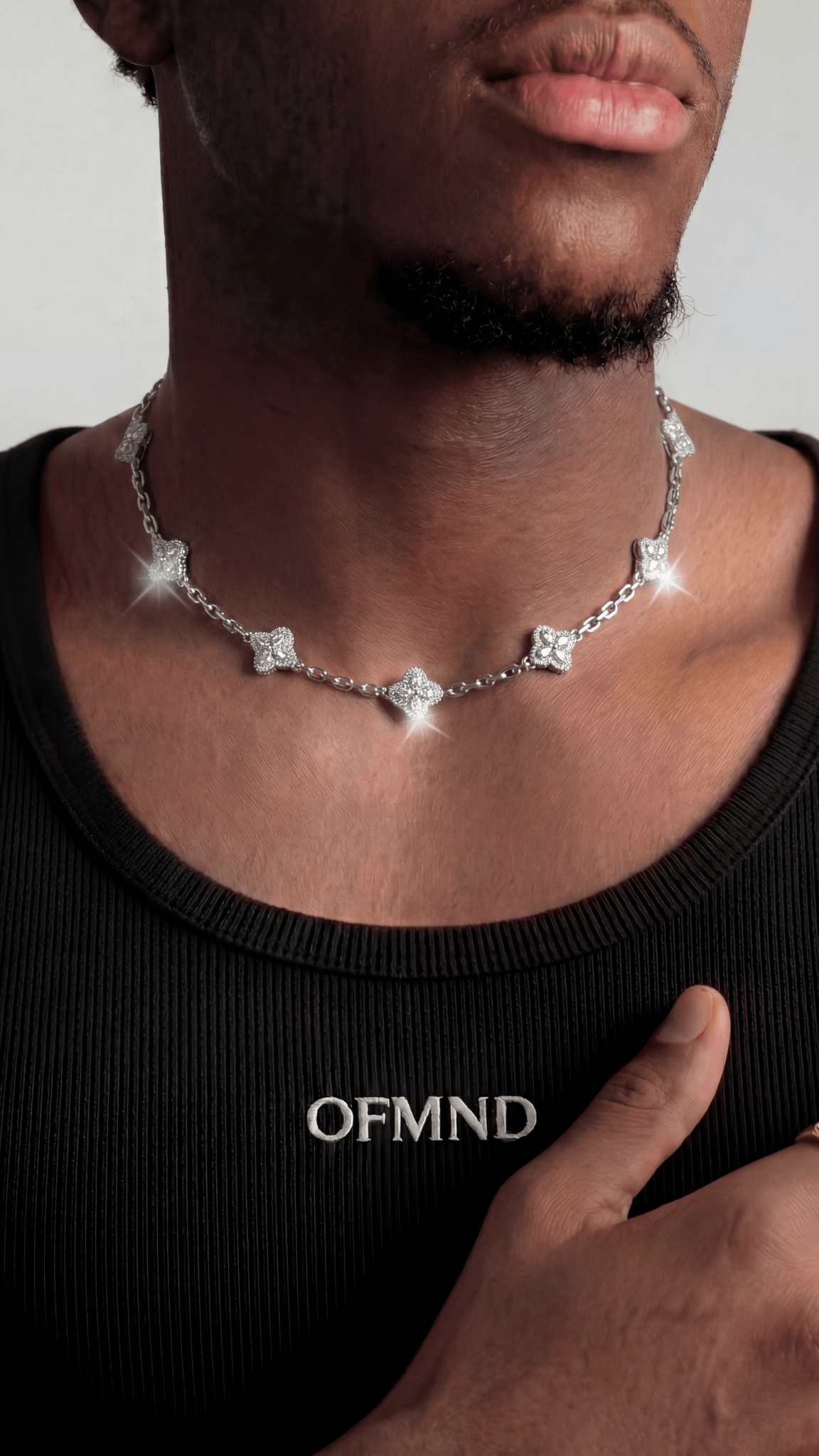 Collana infinity clover - OFMND