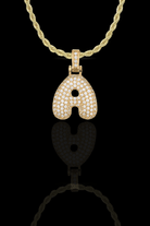 Collana letter pavè - OFMND