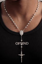 Collana rosario sfaccettato 6mm - OFMND
