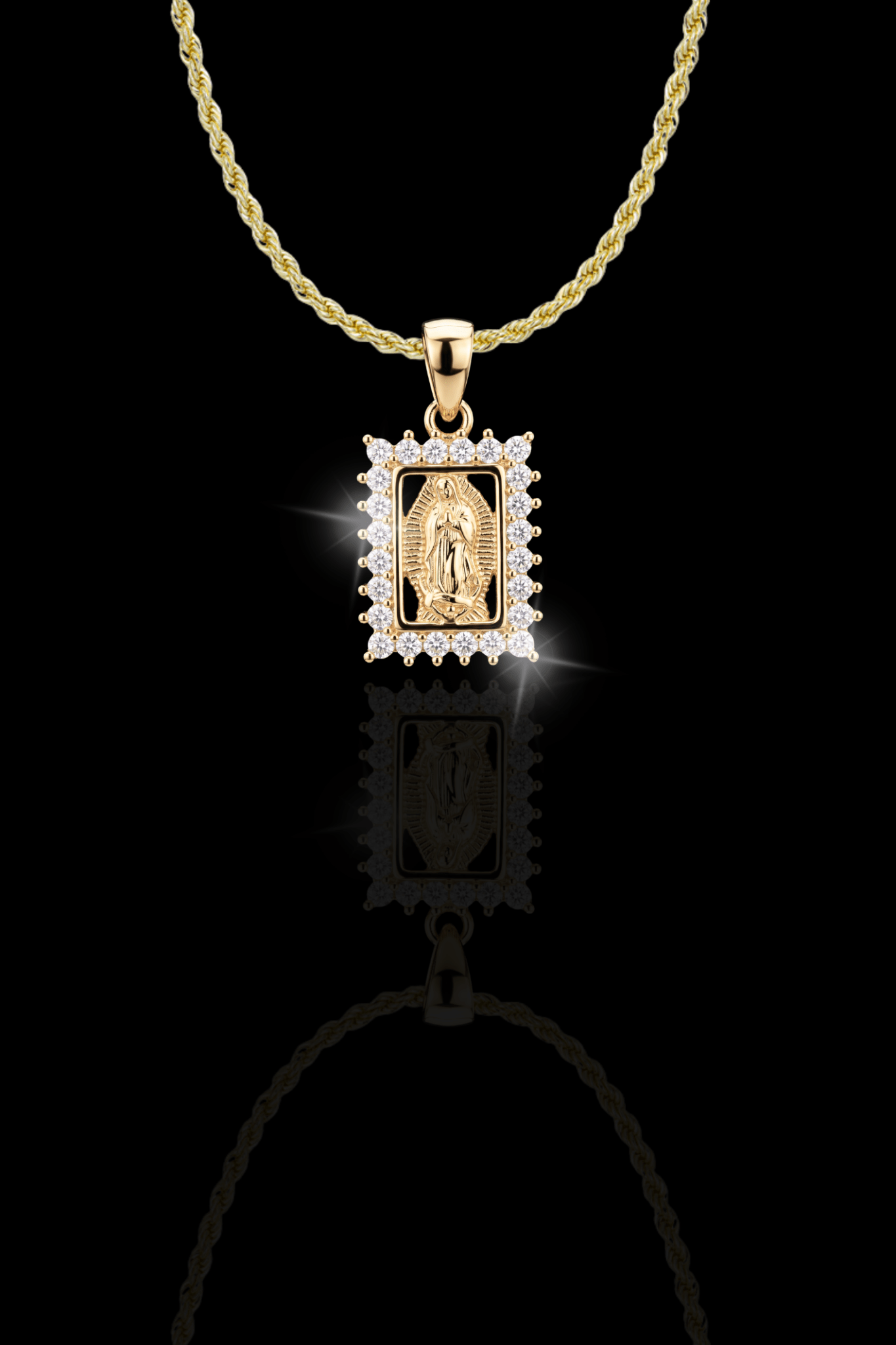 Collana squared guadalupe - OFMND