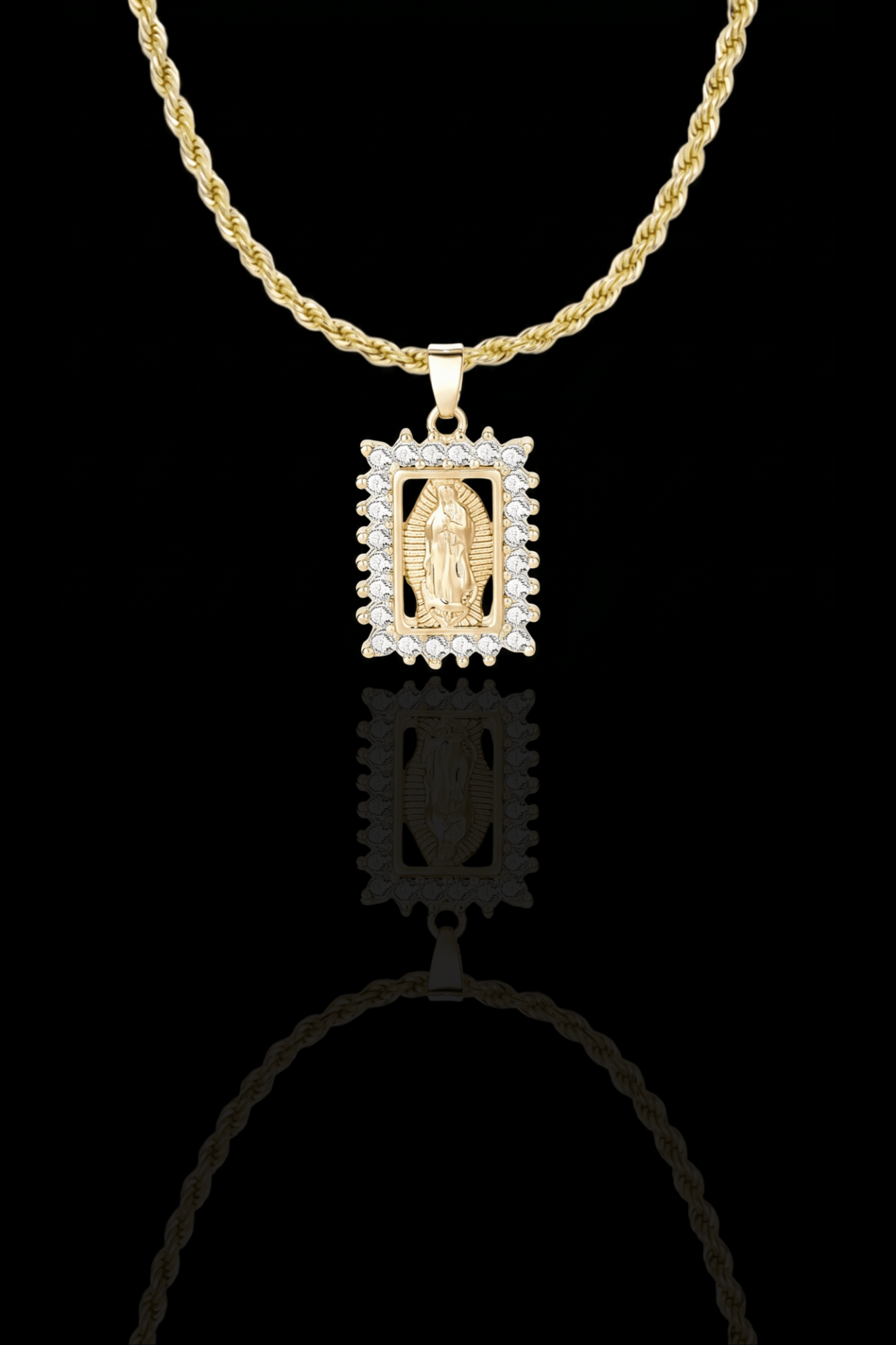 Collana squared guadalupe - OFMND