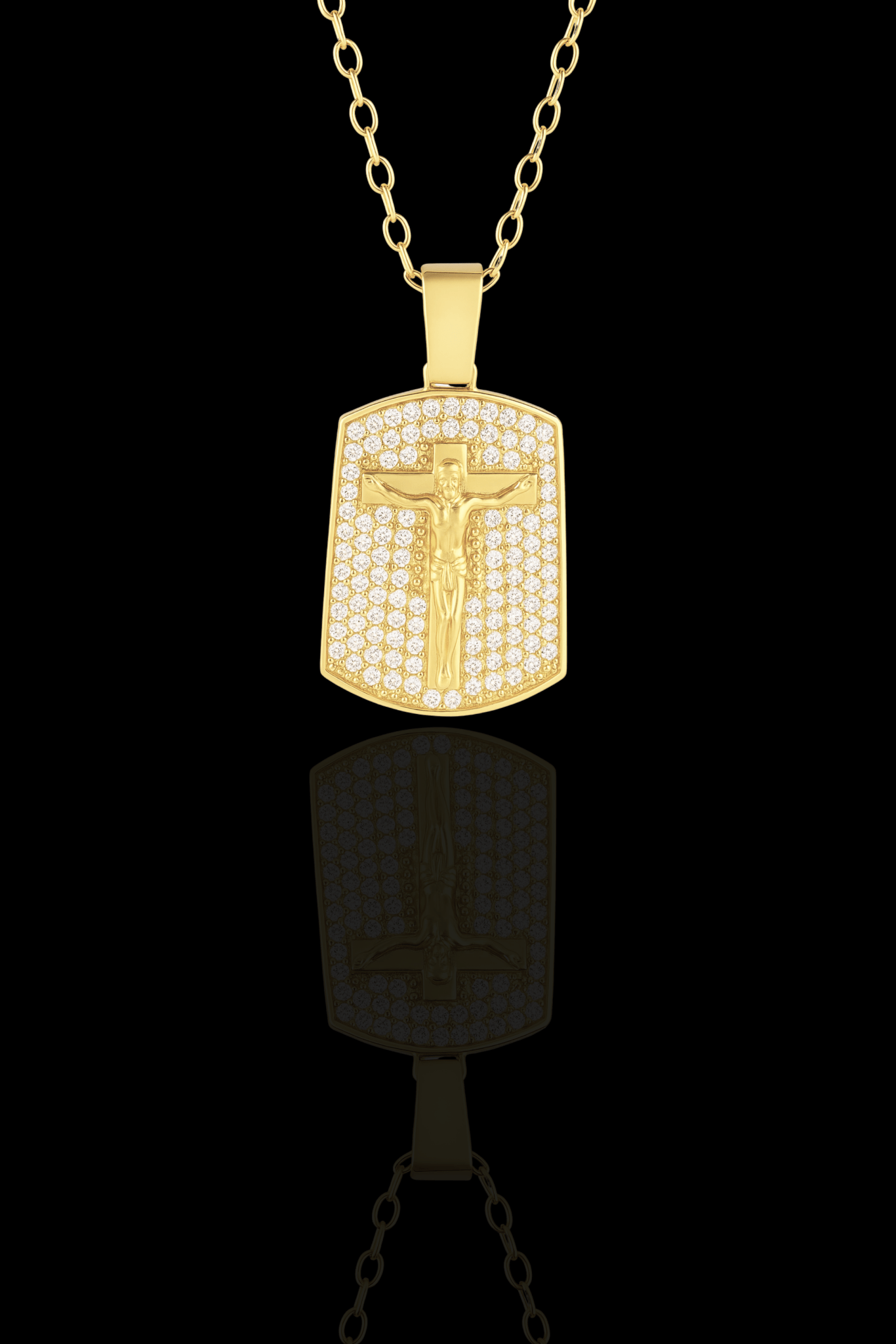 Collana tag jesus - OFMND