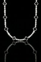 Collana tennis luxury clover - OFMND