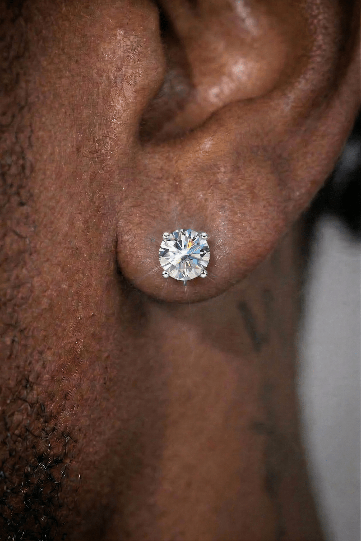 Orecchini 'punto luce' argento 925 - OFMND