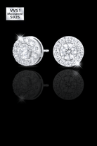 Orecchini ' sparkling ' moissanite - OFMND