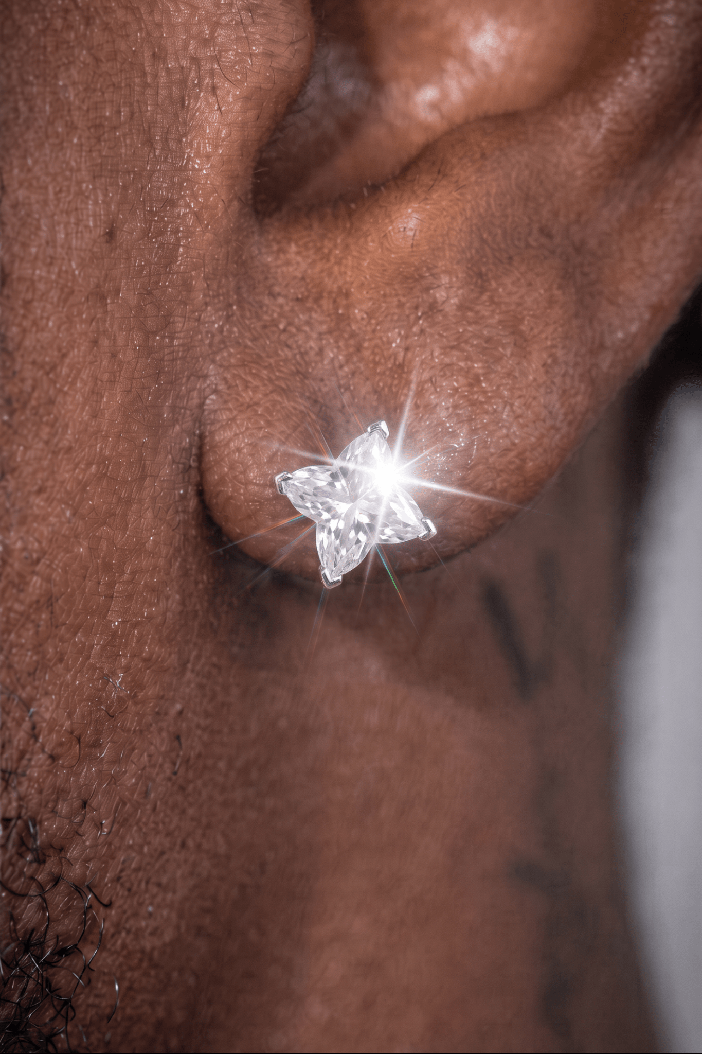 Orecchini star diamond - OFMND