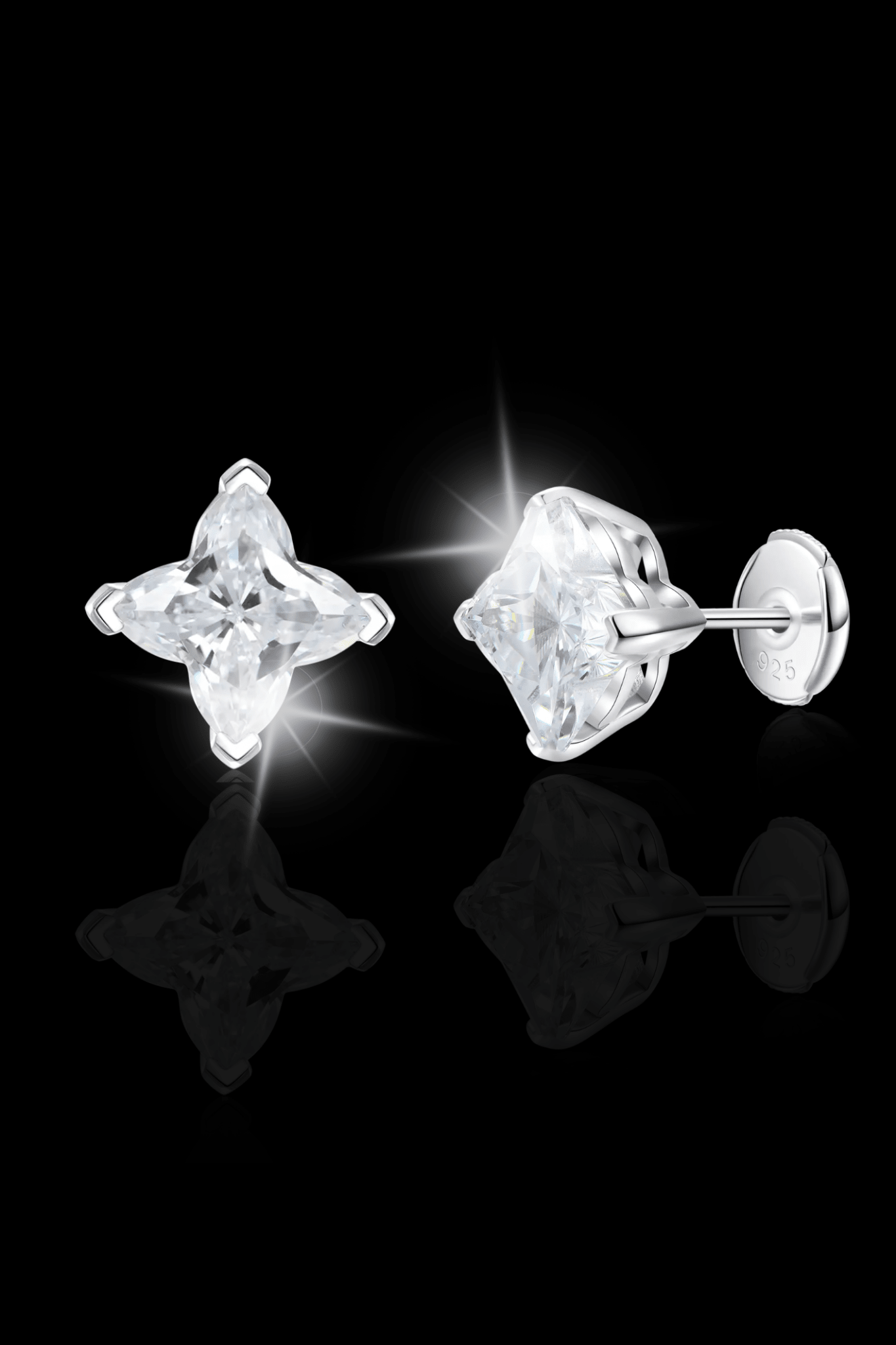 Orecchini star diamond - OFMND