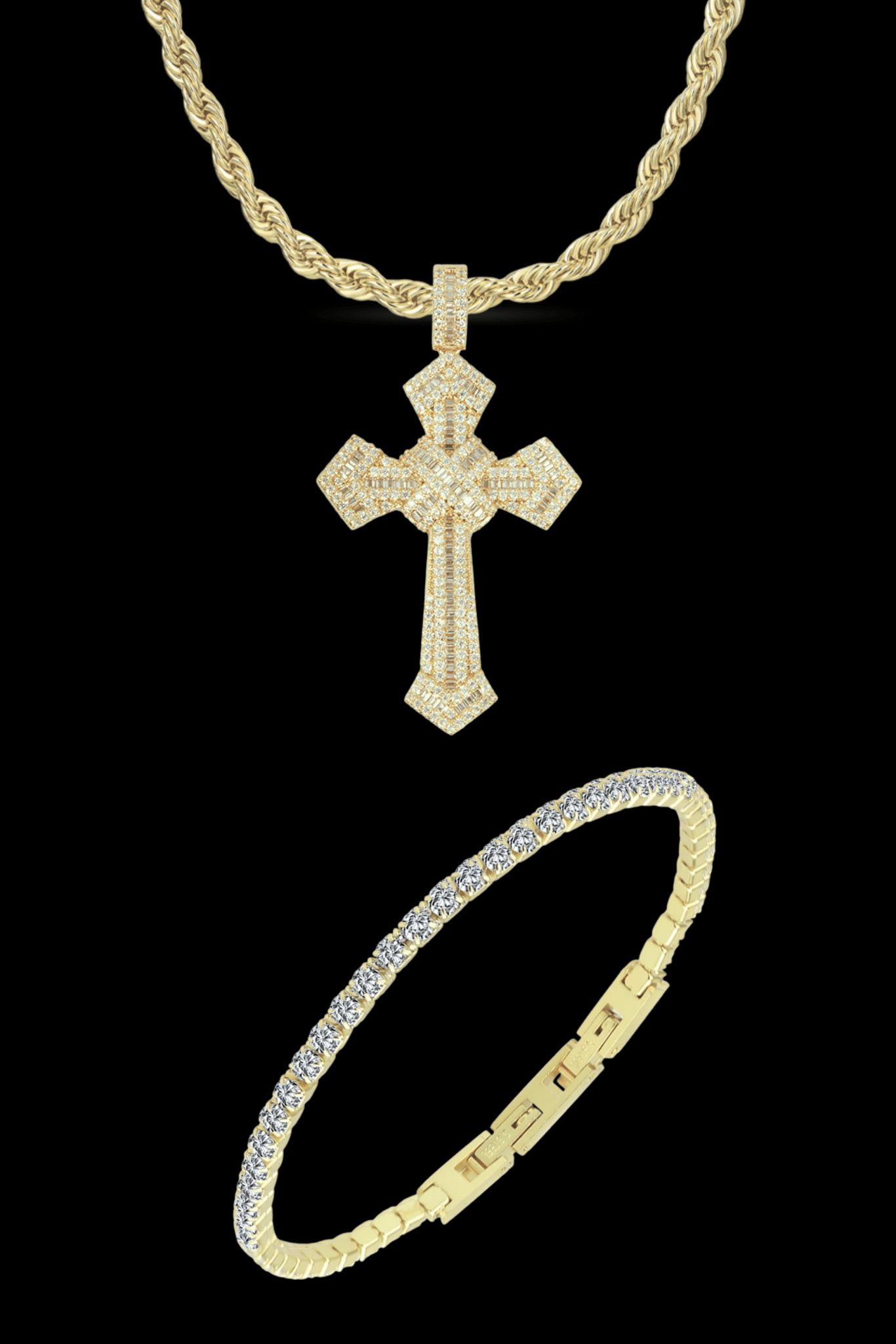 Set collana masterpiece + tennis - OFMND