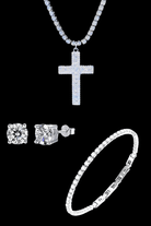 Set cross diamond + orecchini - OFMND